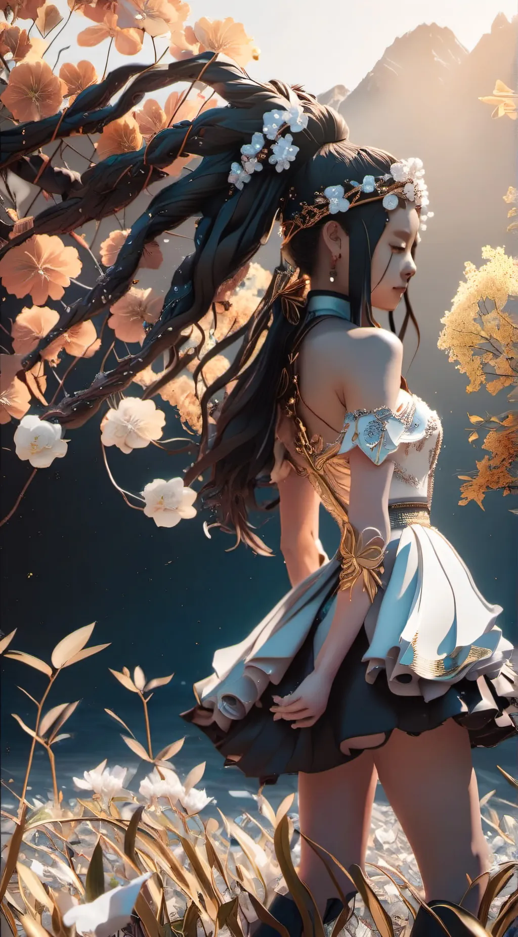 ai character: Nicki background