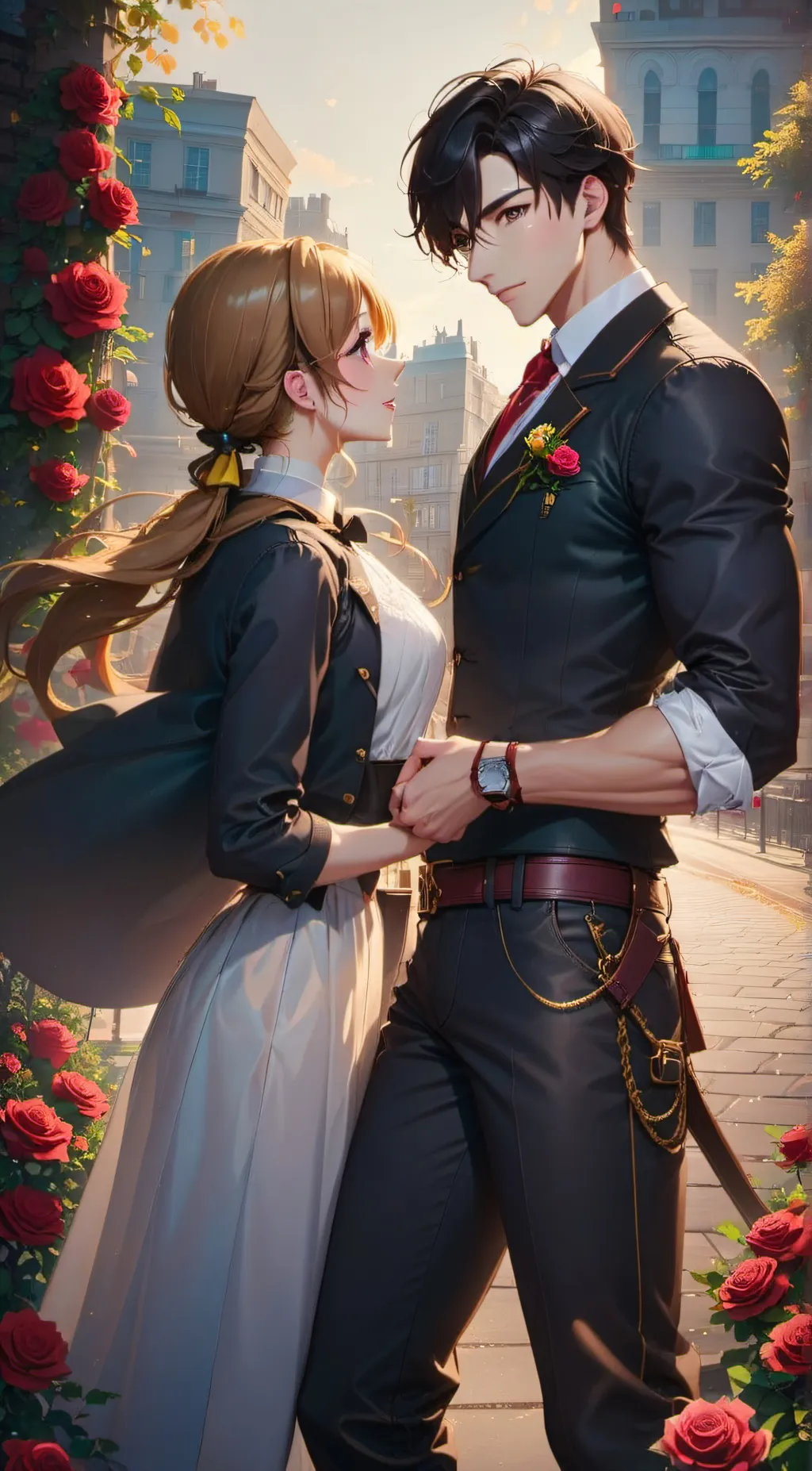 ai character: Sexy roommate background