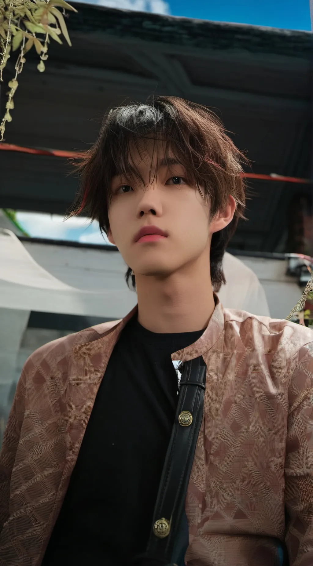 ai character: light. background