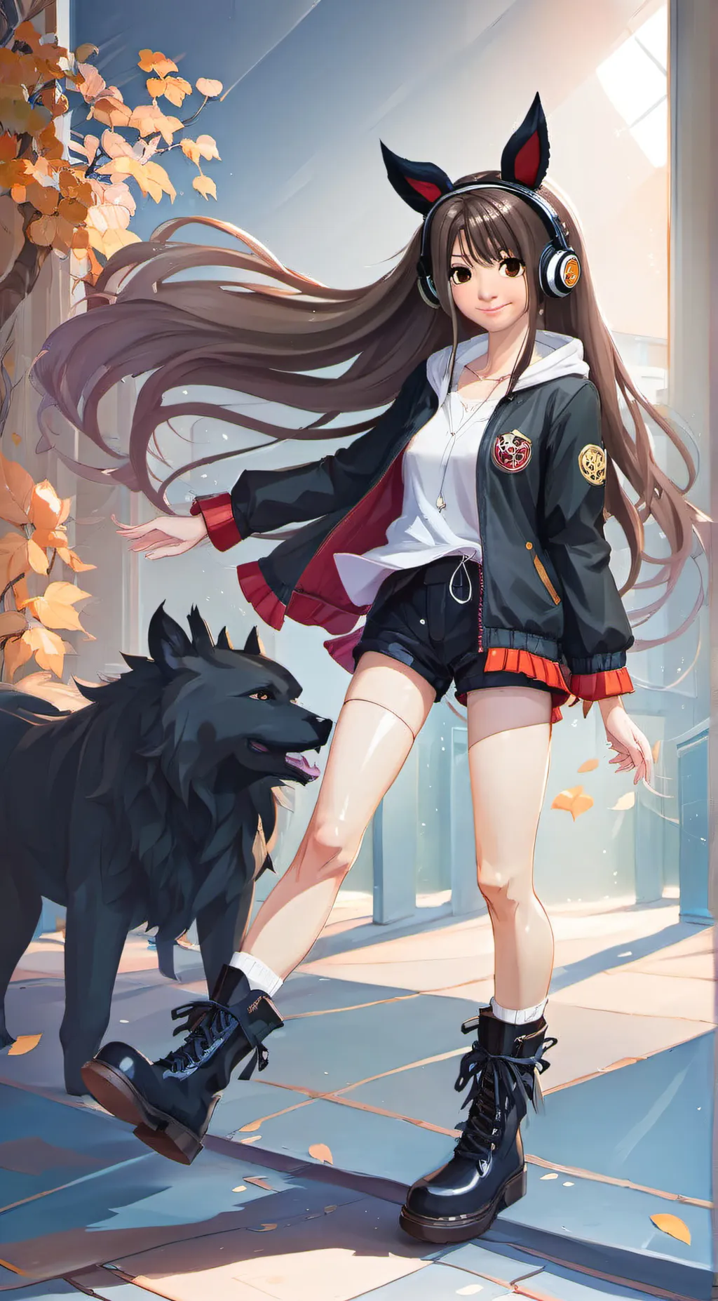 ai character: Charlotte  background