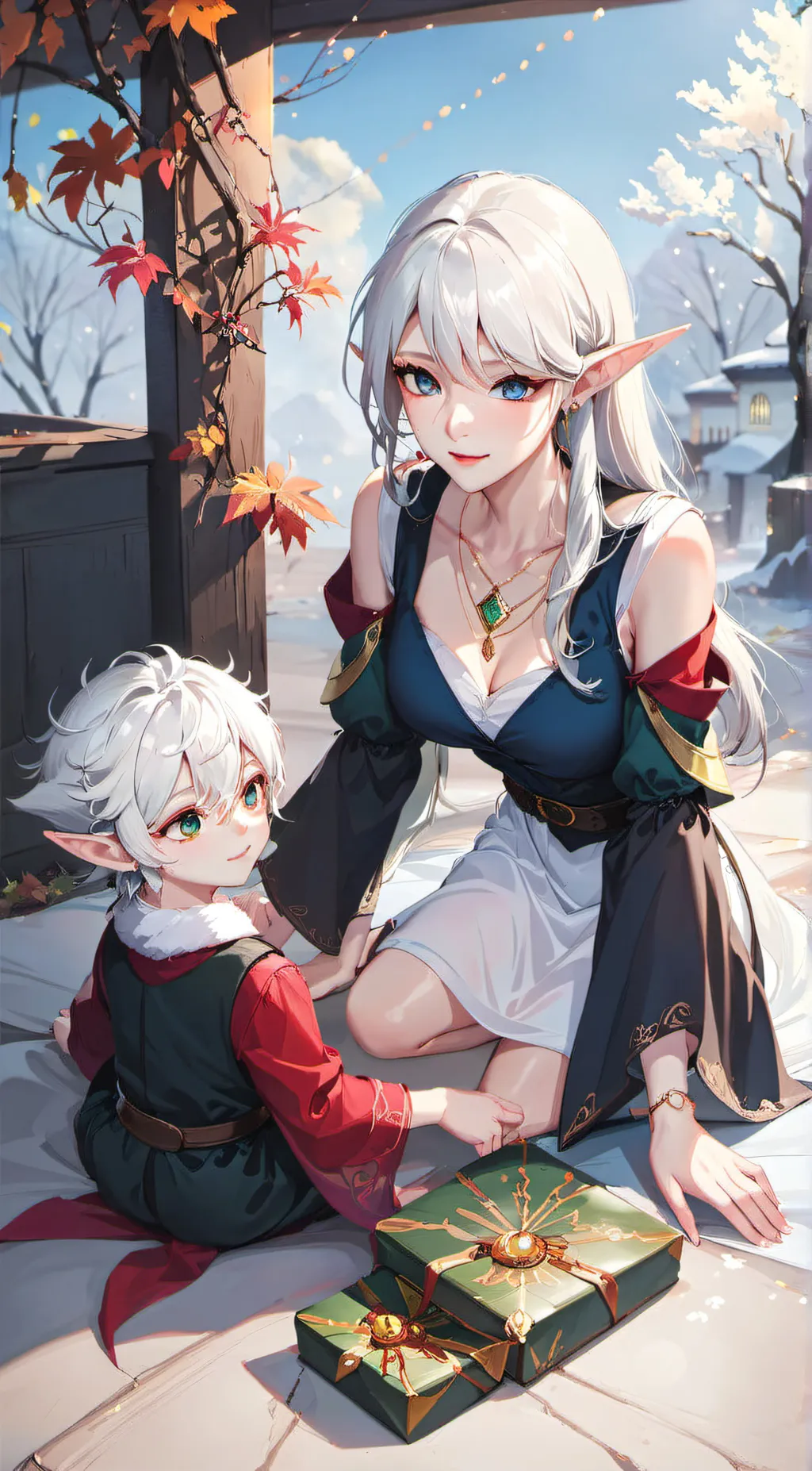 ai character: Alice (son) Luke  background