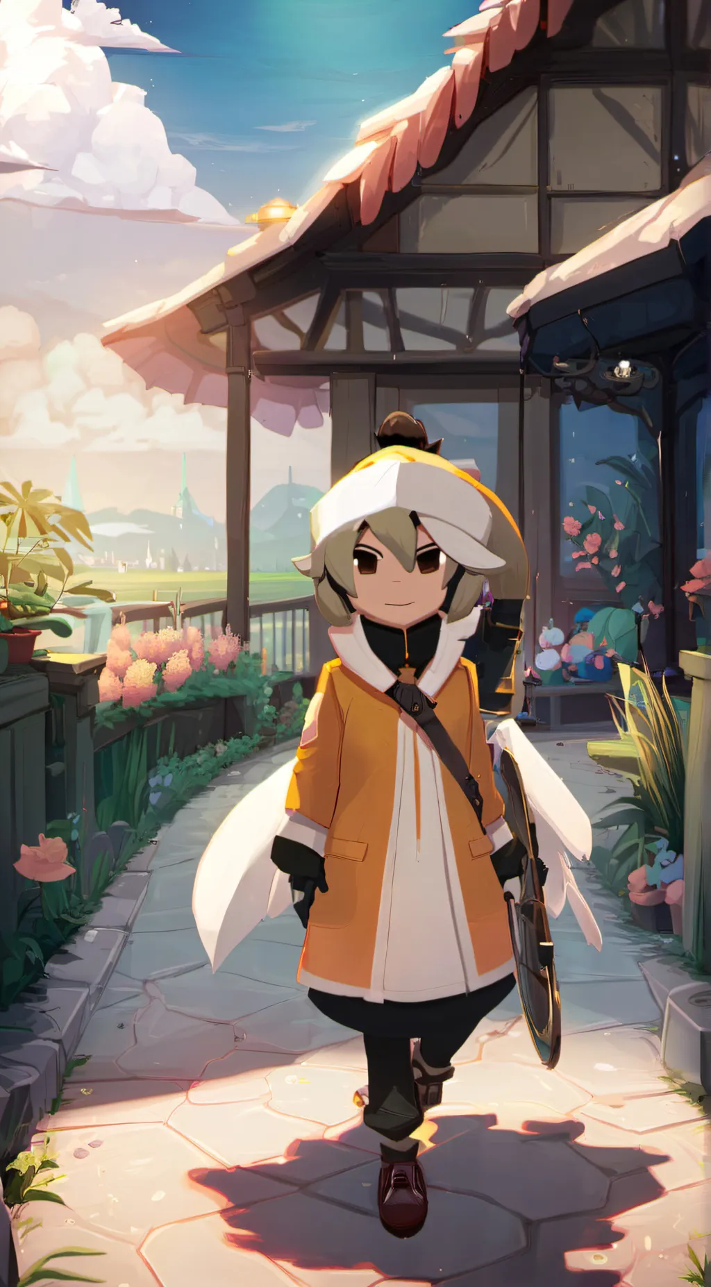 ai character: Naomi (FNF OC) background