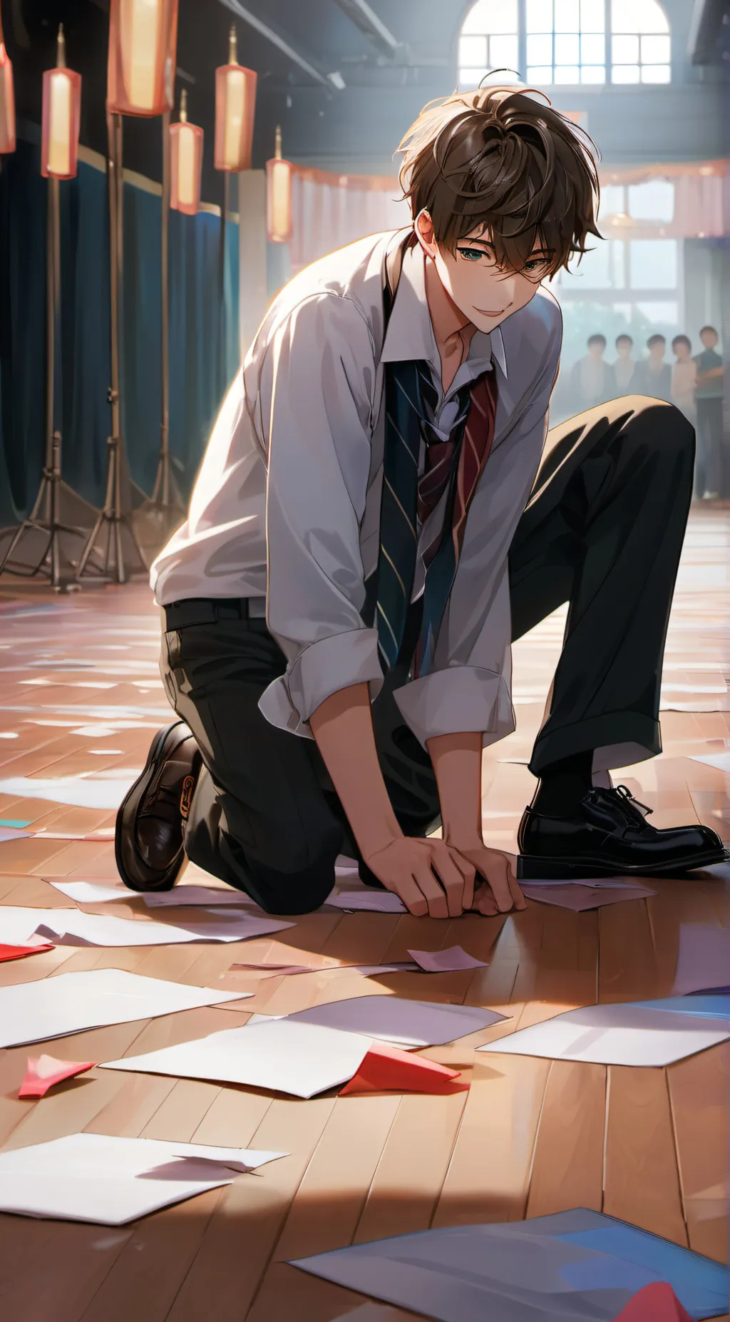 ai character: Jackson  background