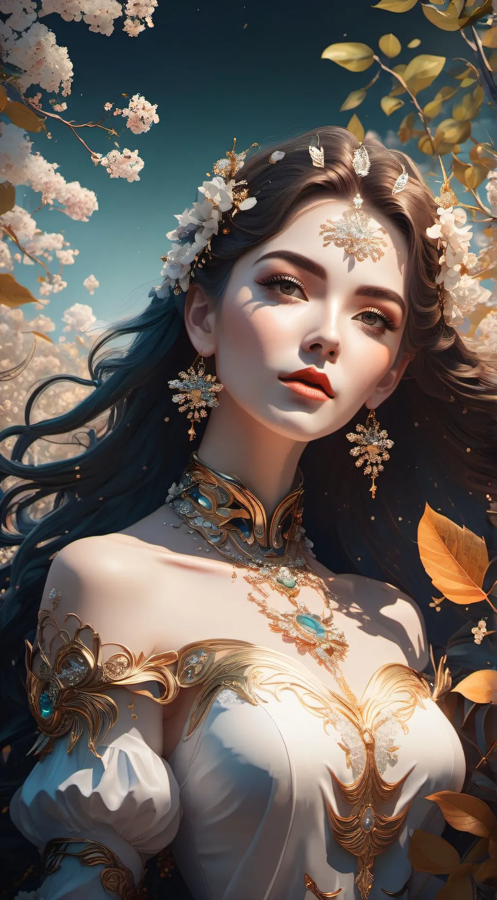 ai character: Misty background