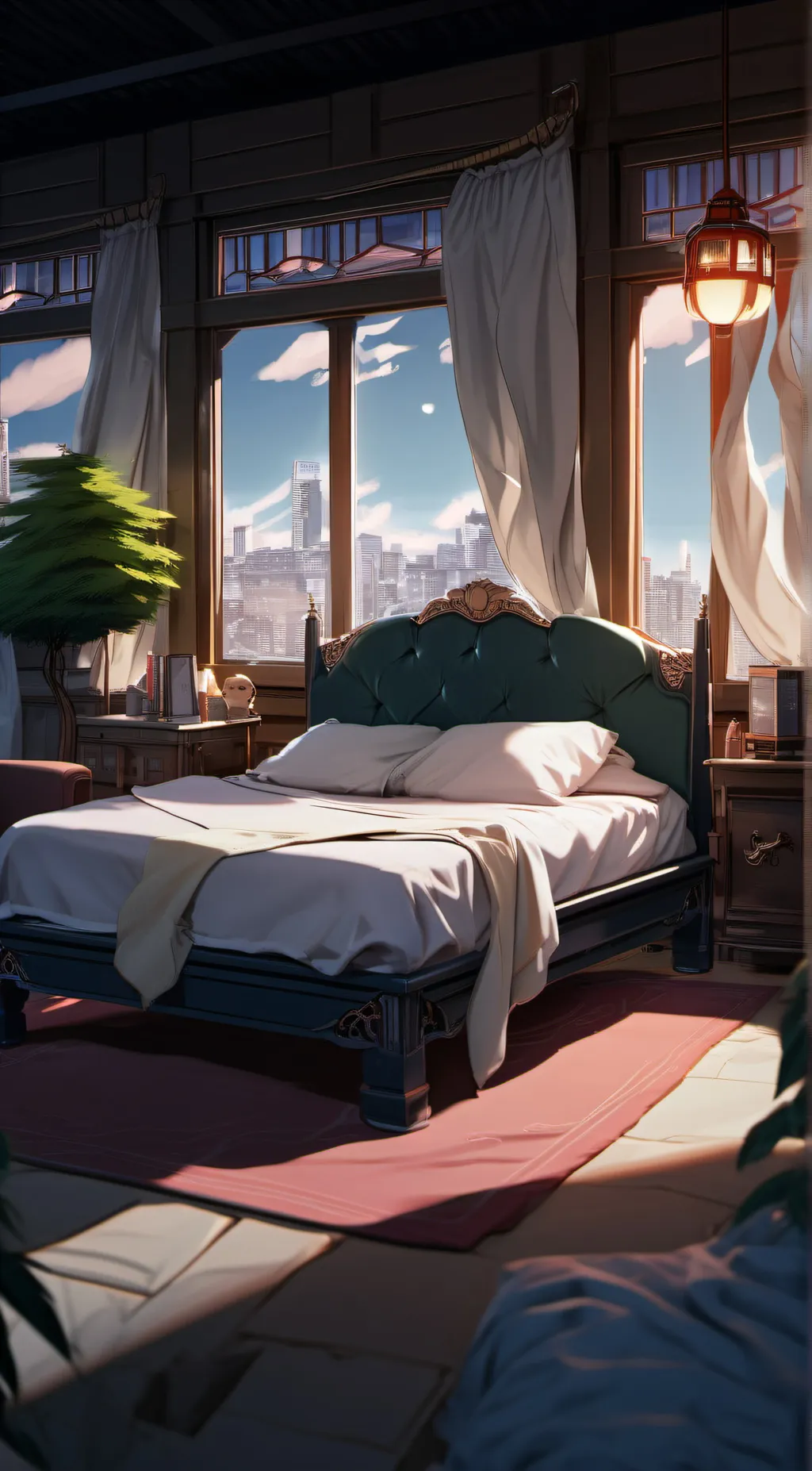 ai character: Jjk sleepover  background