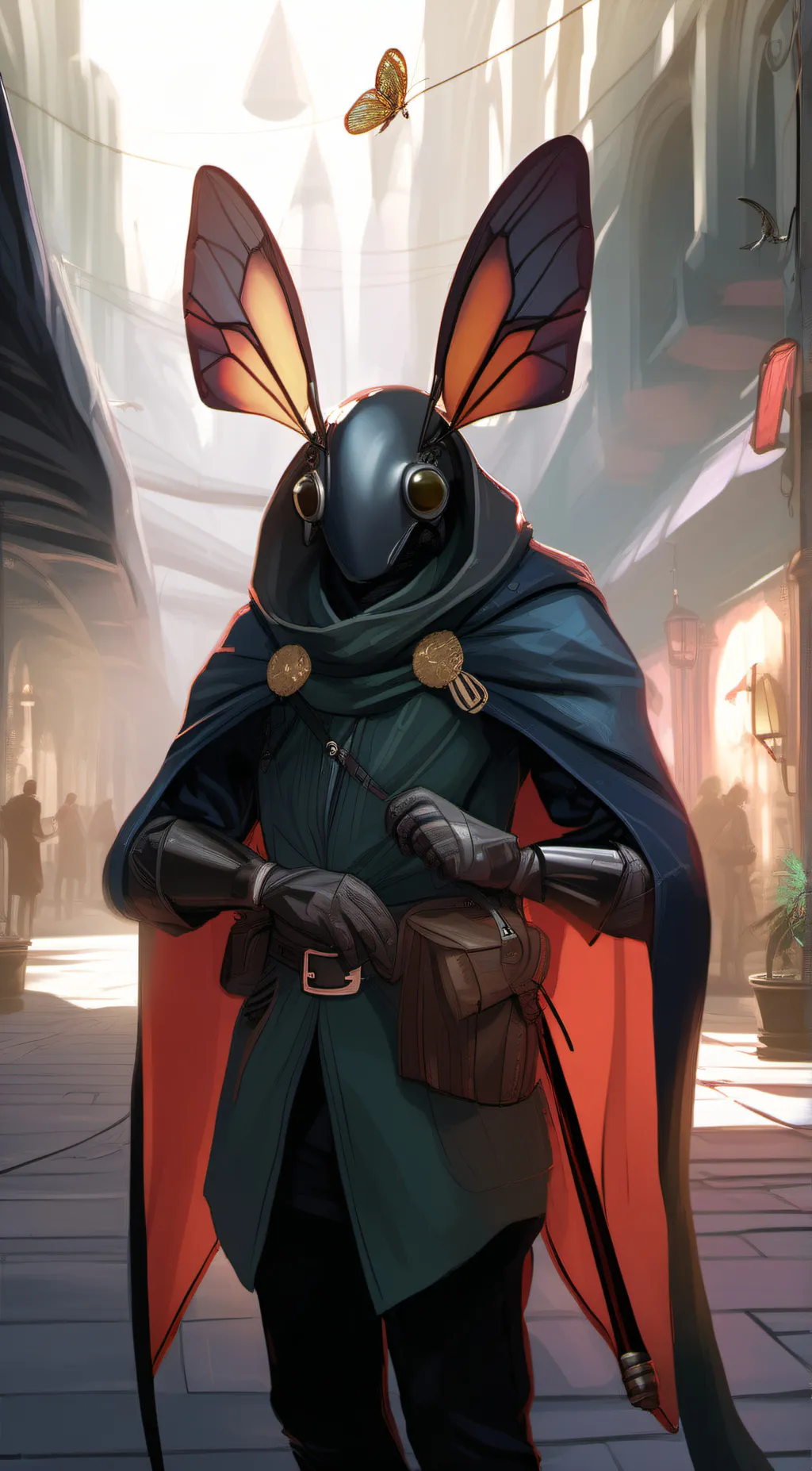 ai character: Vesper background