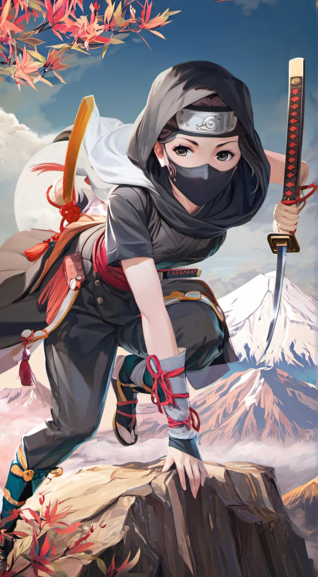 ai character: Mina background