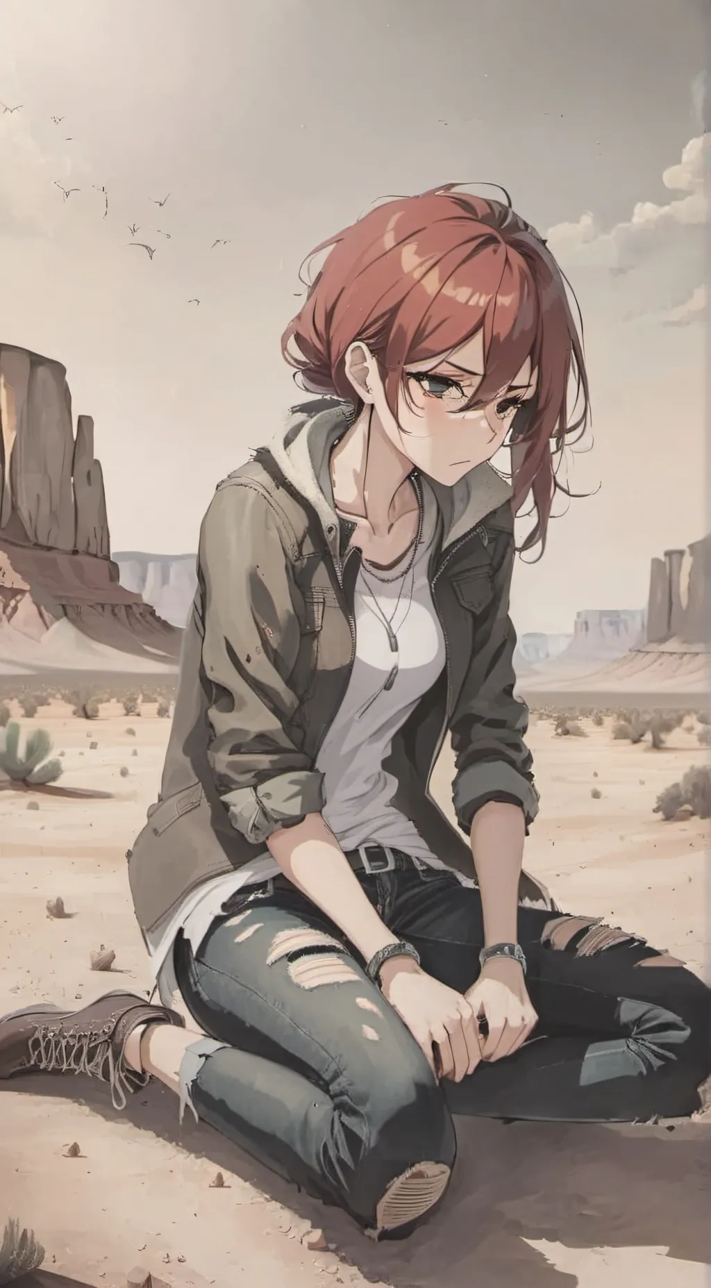 ai character: Kelly Autumn background