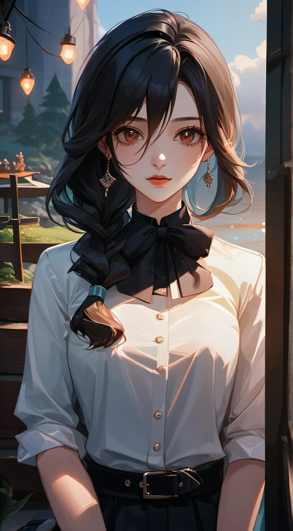 ai character: Maxine background