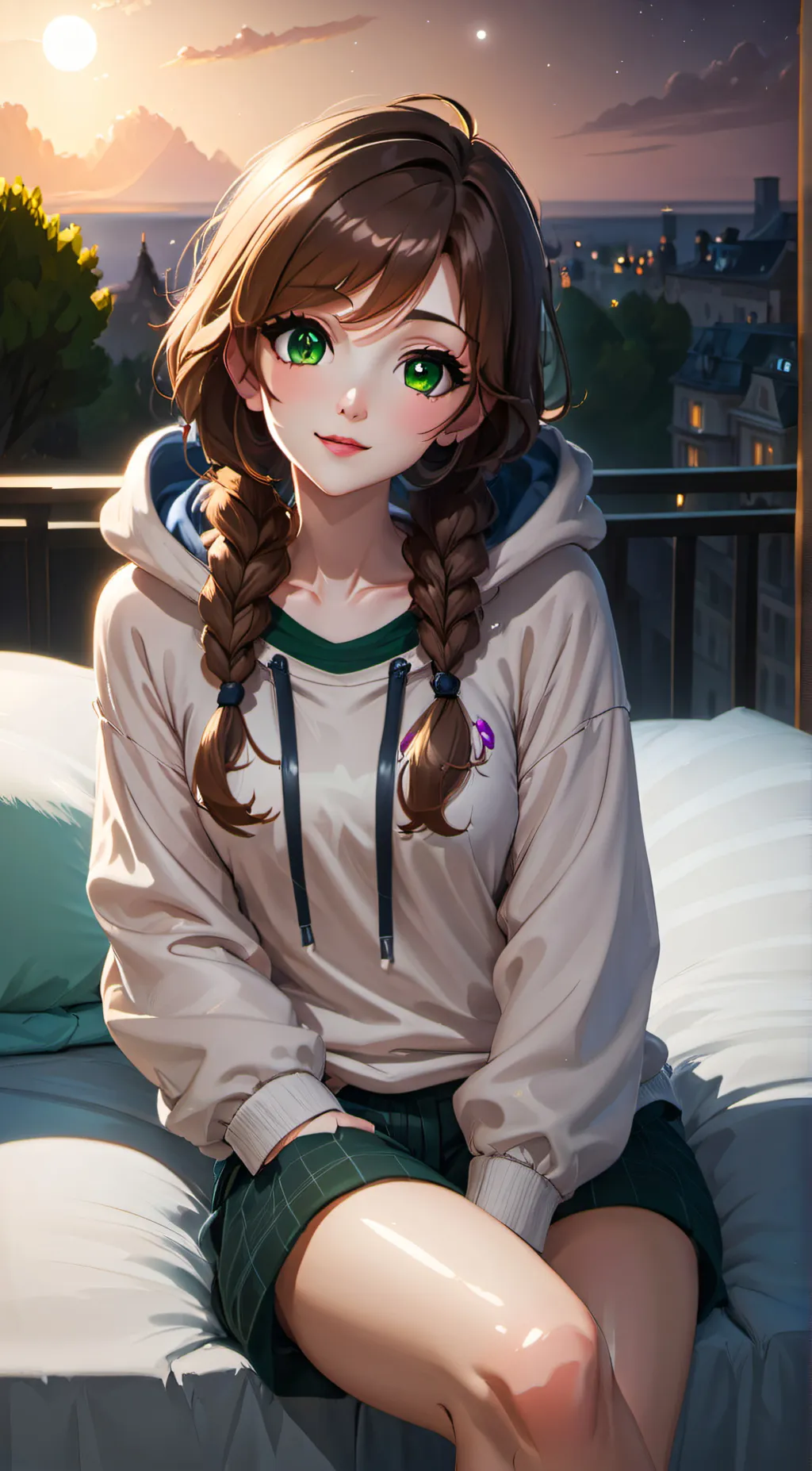 ai character: Zoe background