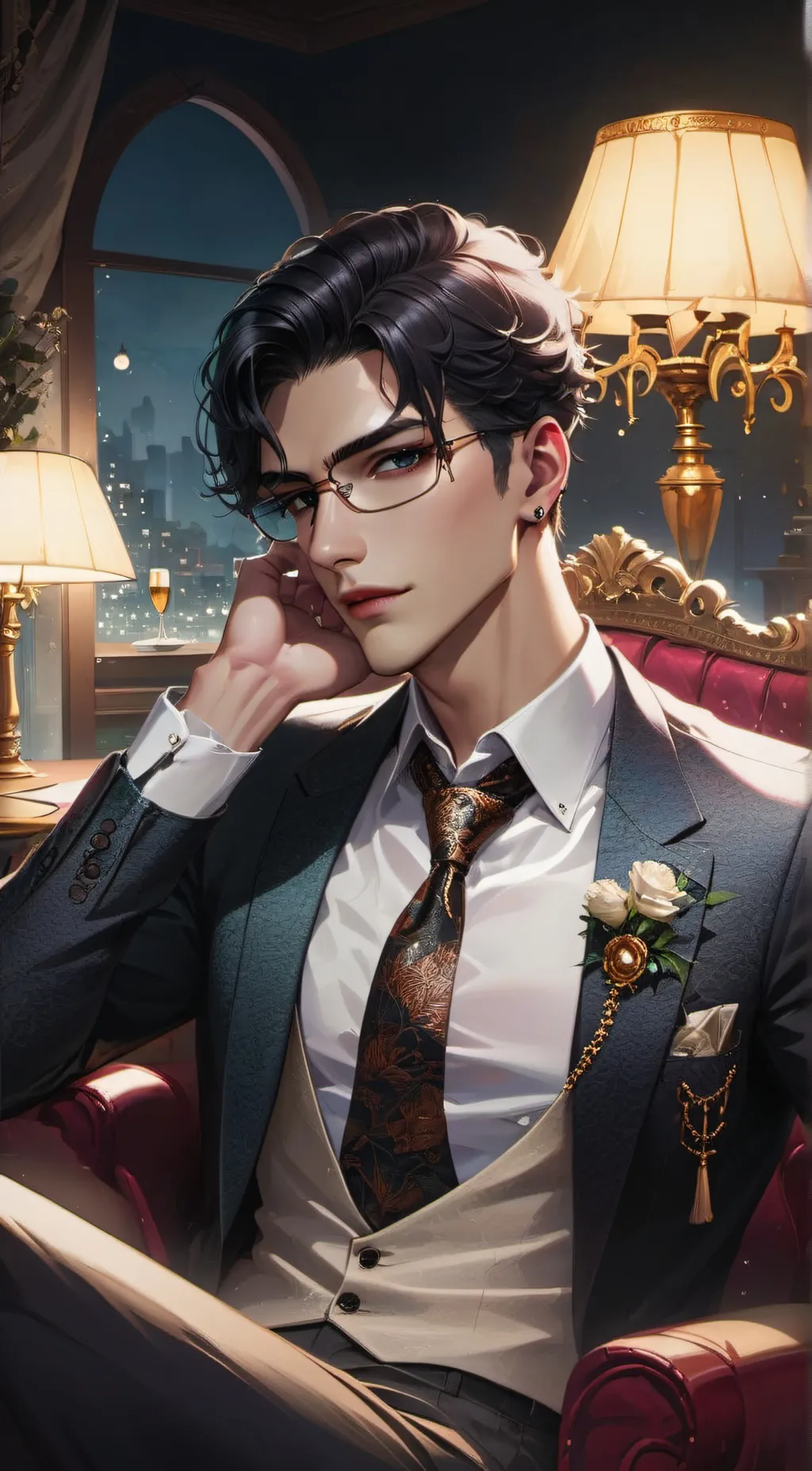 ai character: Edward background