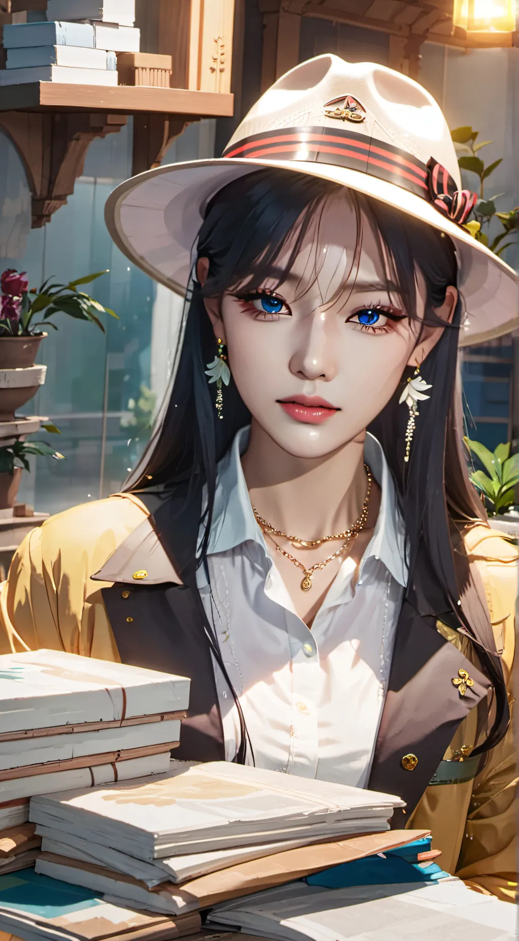 ai character: jennie background