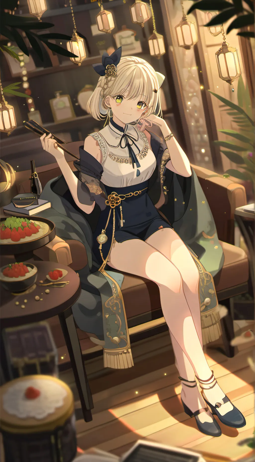 ai character: Sollie background