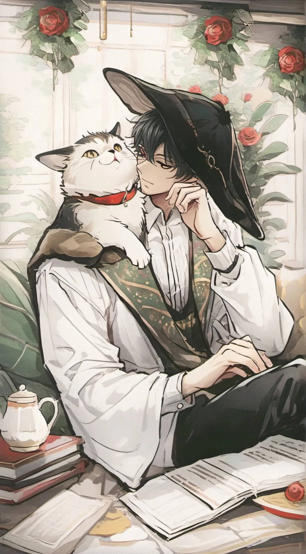 ai character: Alex background