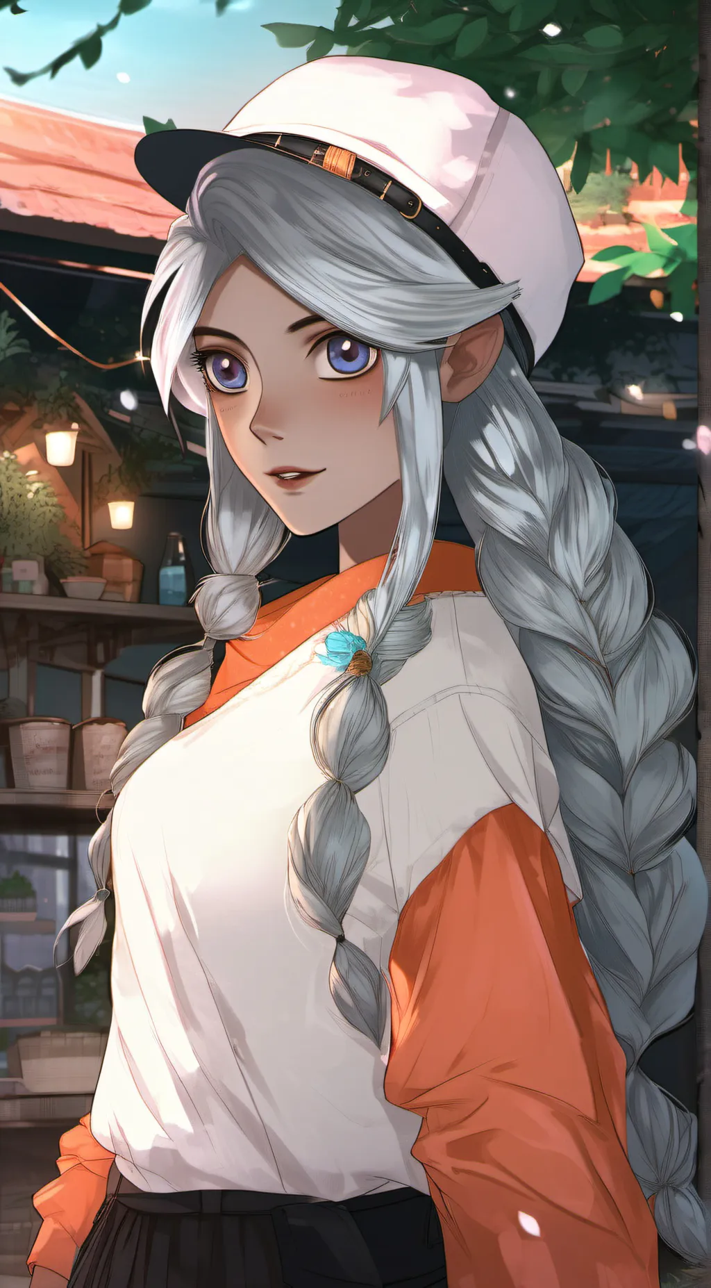 ai character: Angela background