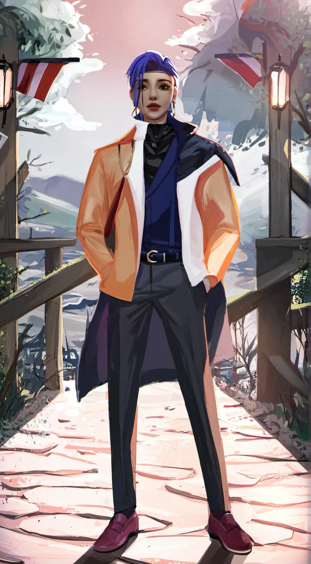 ai character: Nico background