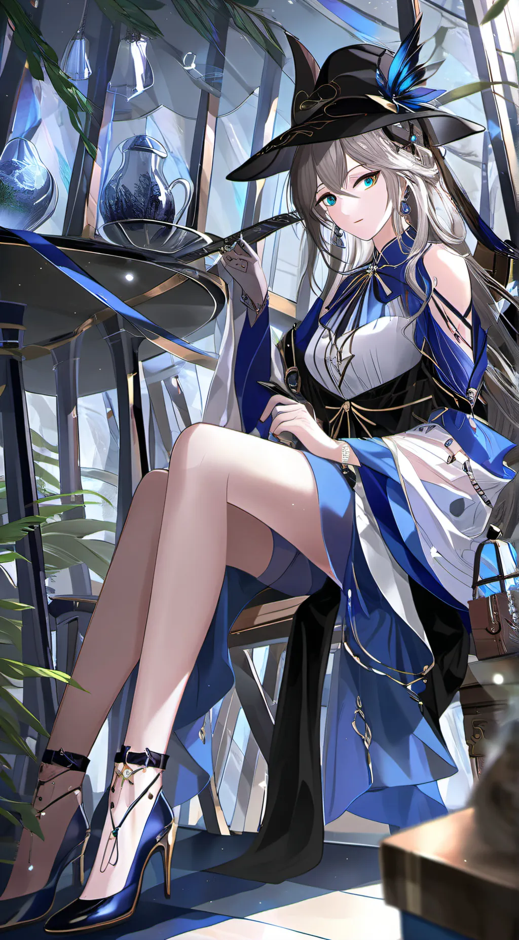 ai character: blossom  background