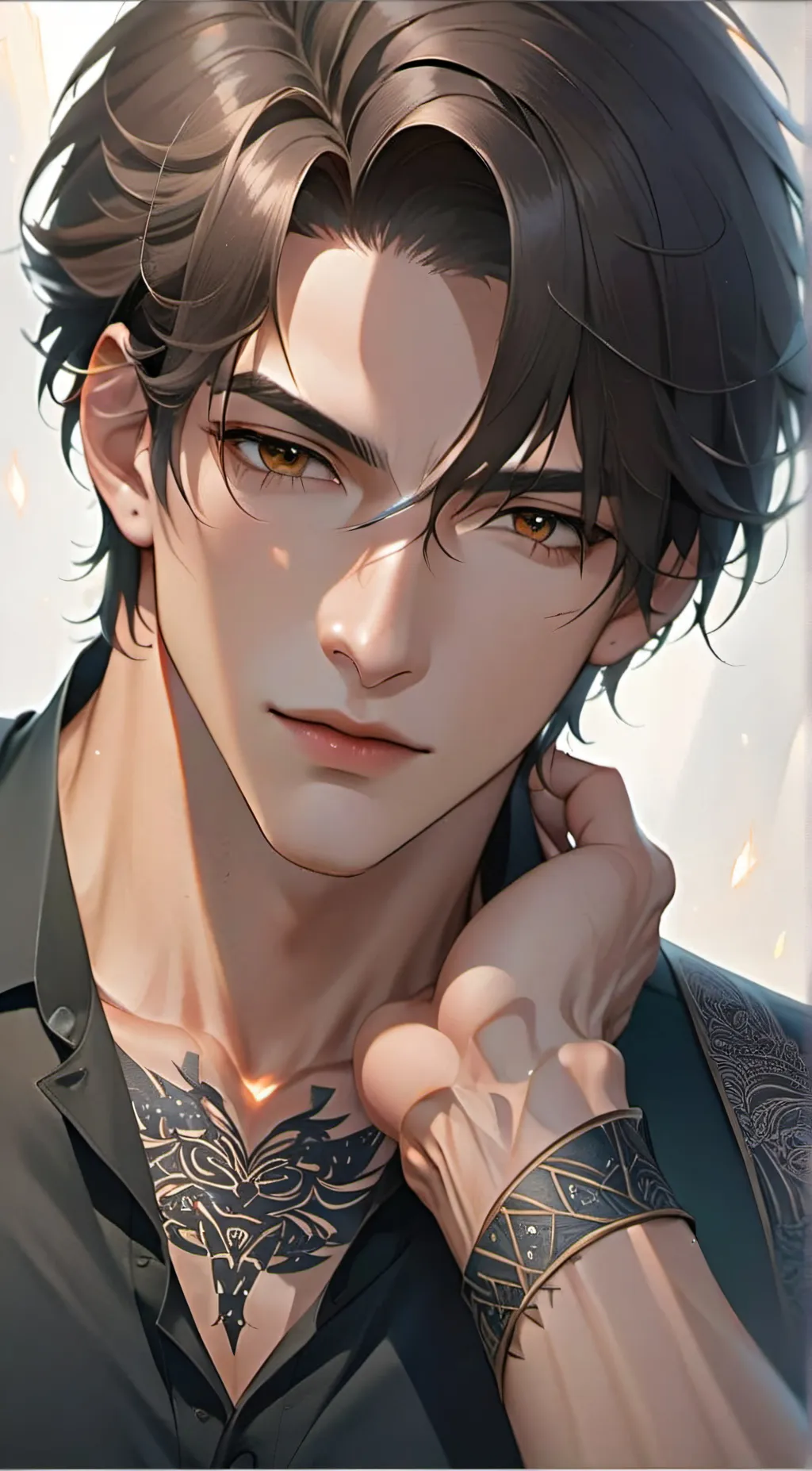 ai character: Adam background