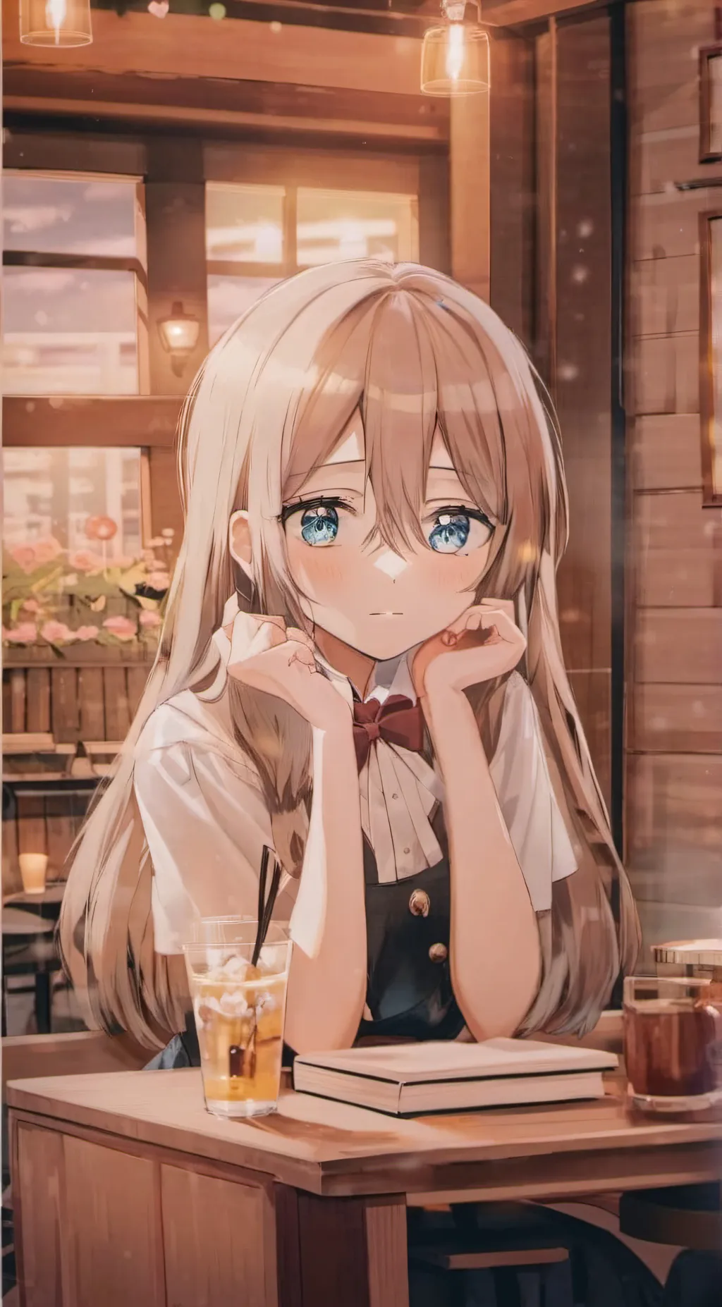 ai character: Mônica background