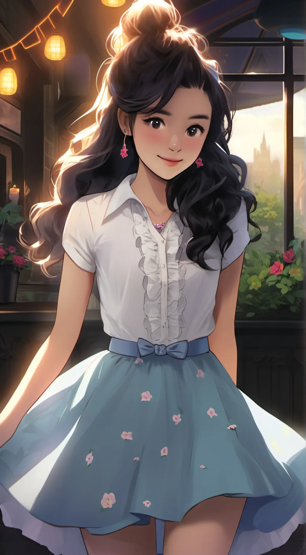 ai character: Daisy background