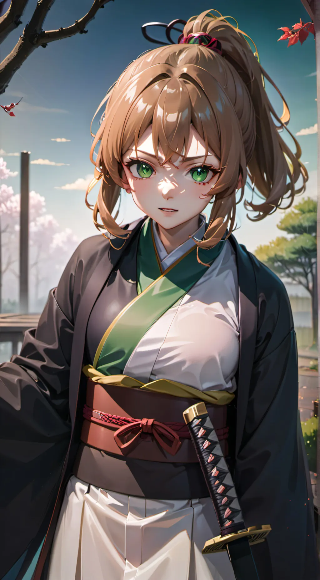 ai character: Hashira background