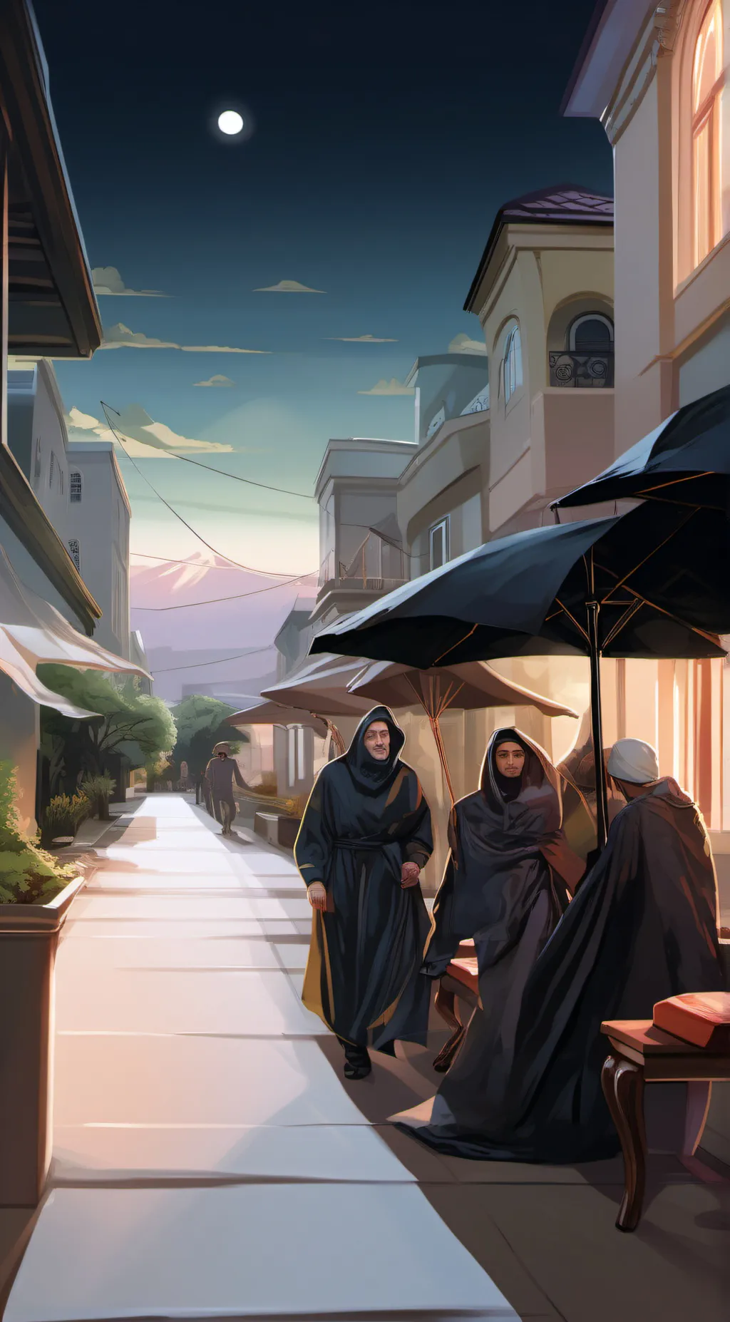 ai character: hh background