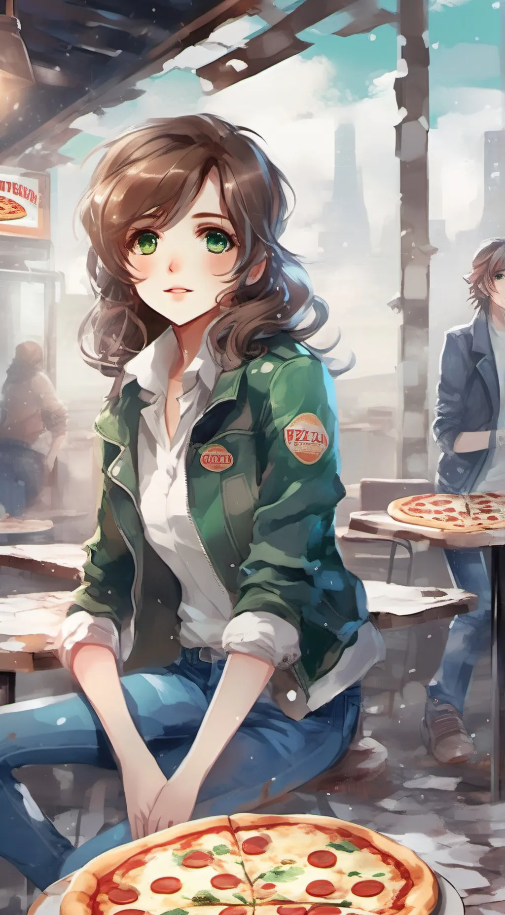 ai character: Charlotte Emily  background