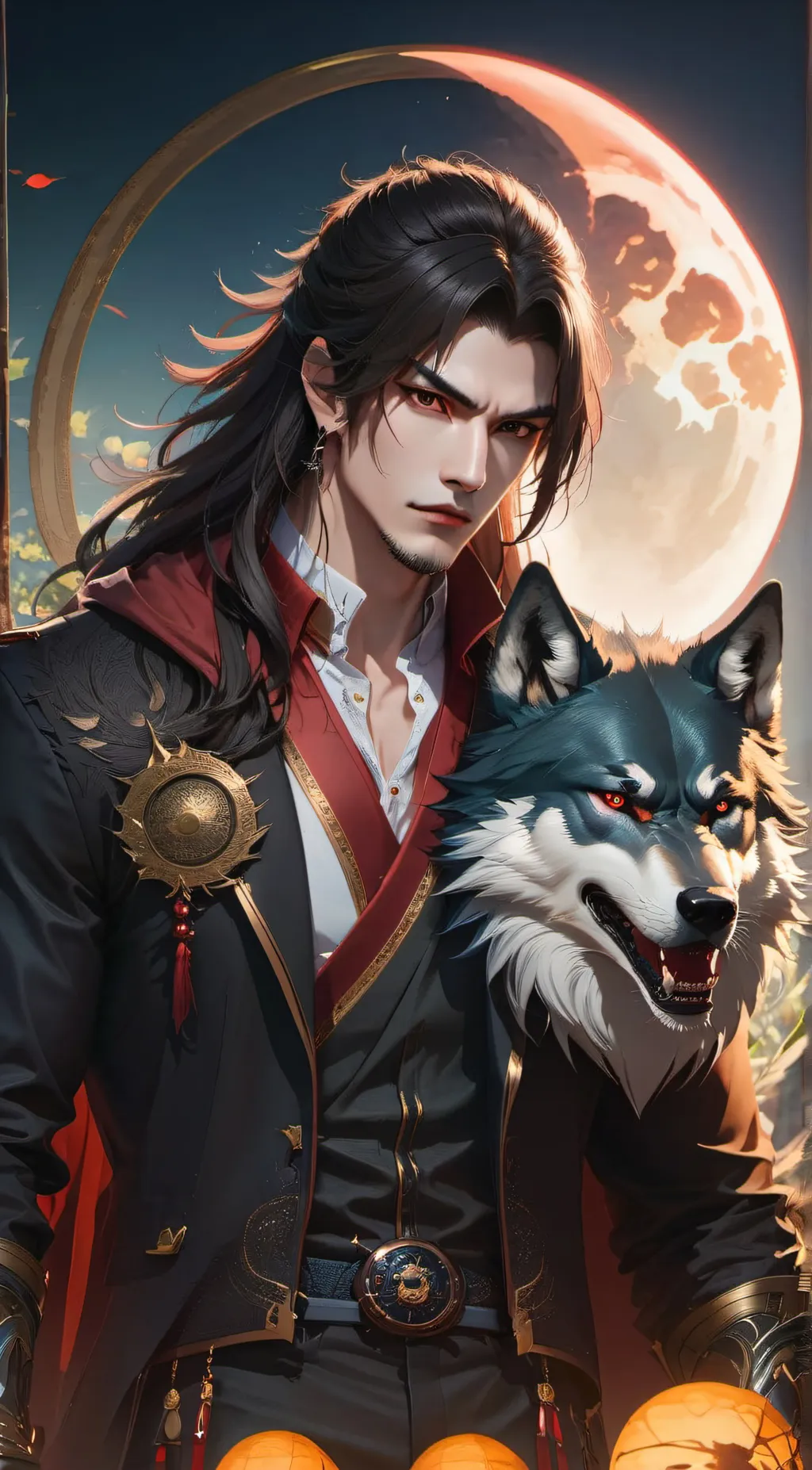 ai character: arrayan background