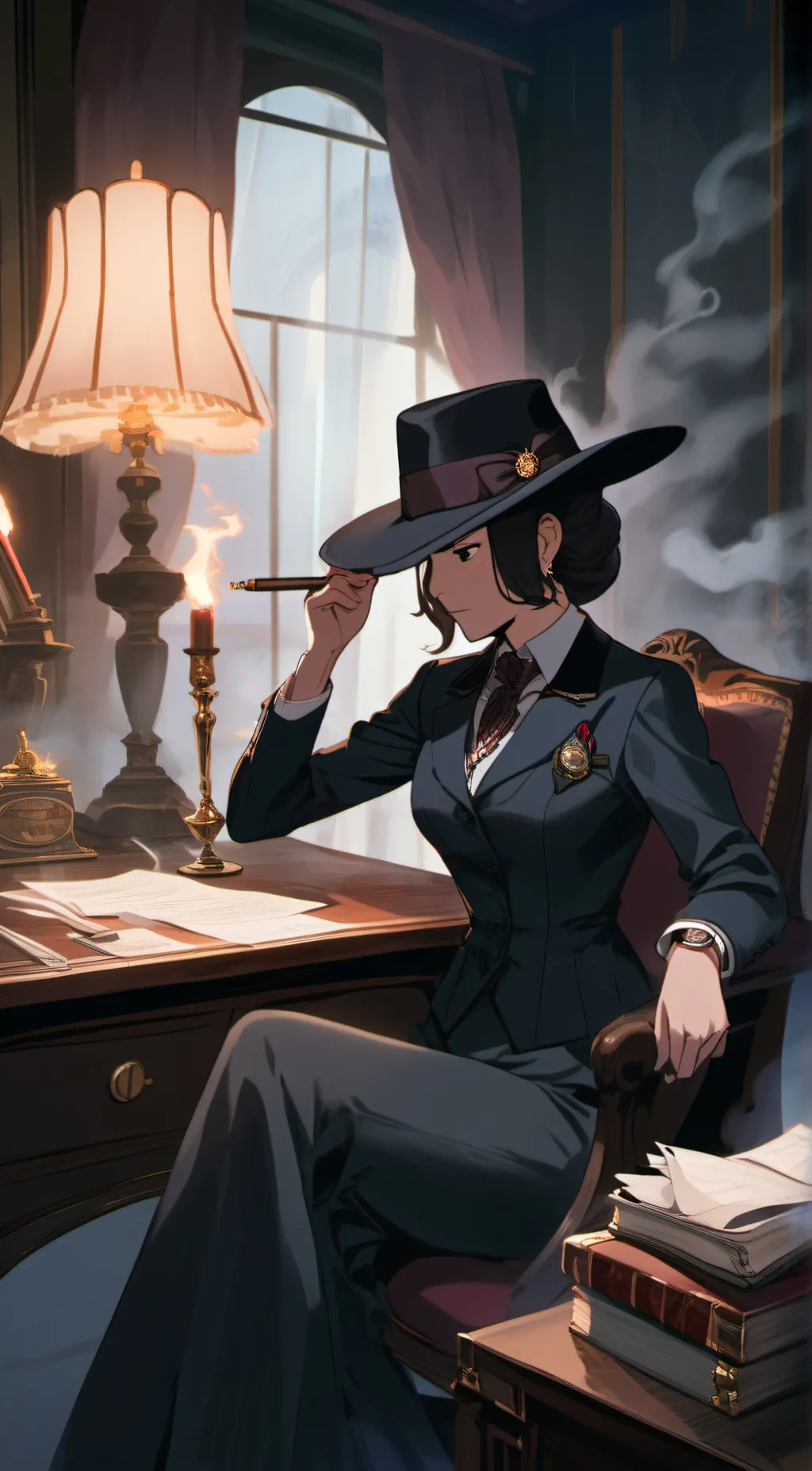 ai character: #Dhruvi# background