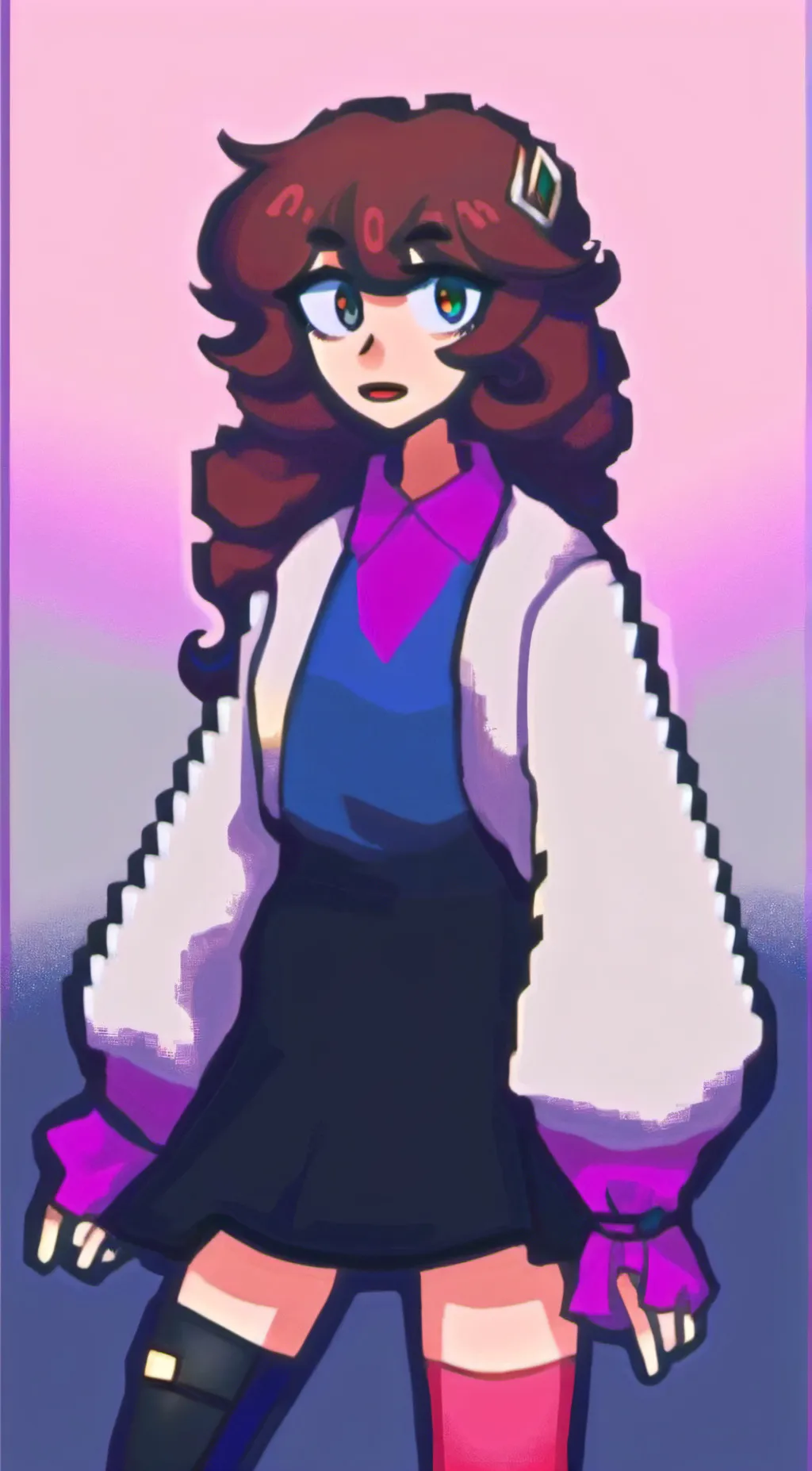 ai character: /~🩷Mello💜~\ background