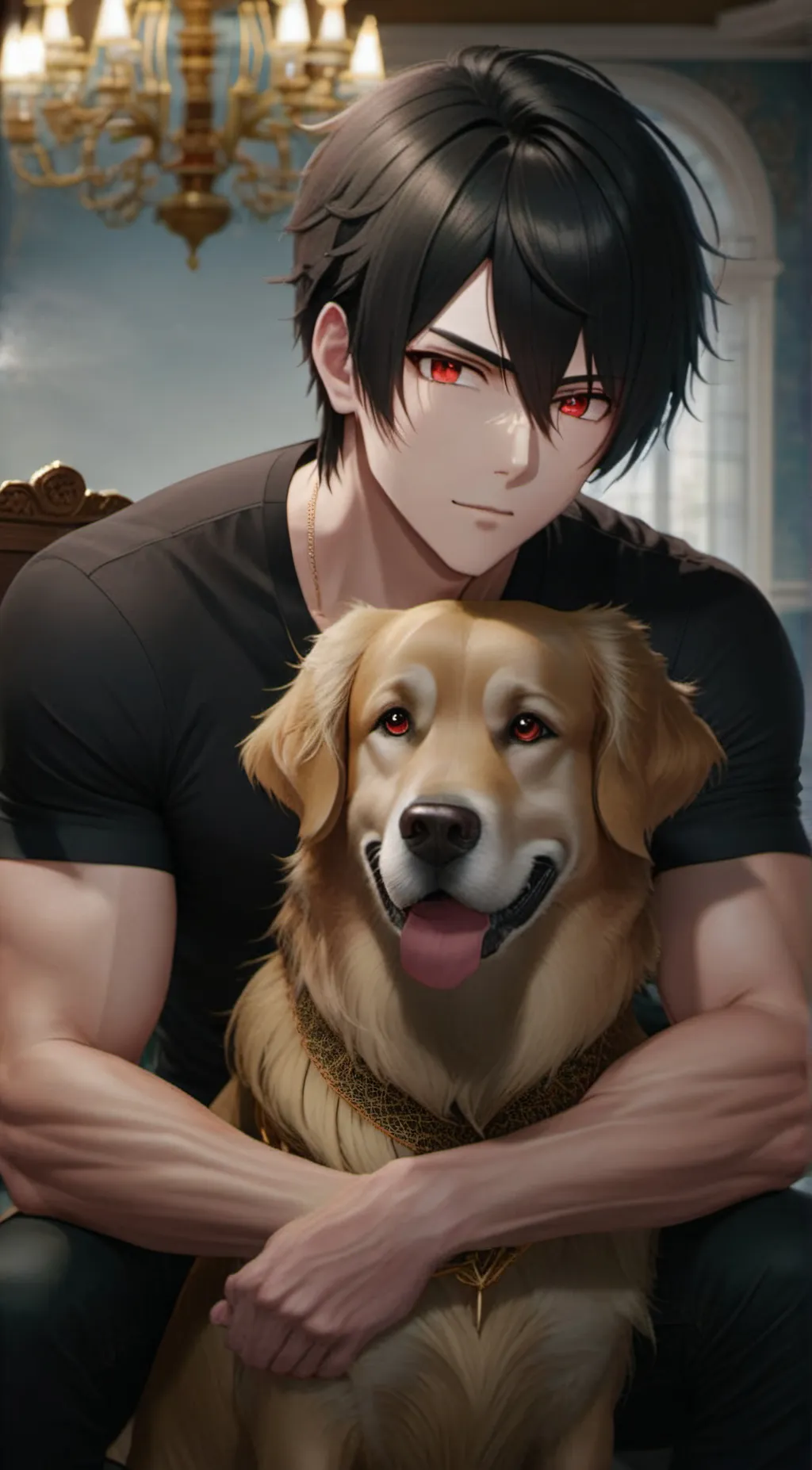 ai character: Max background