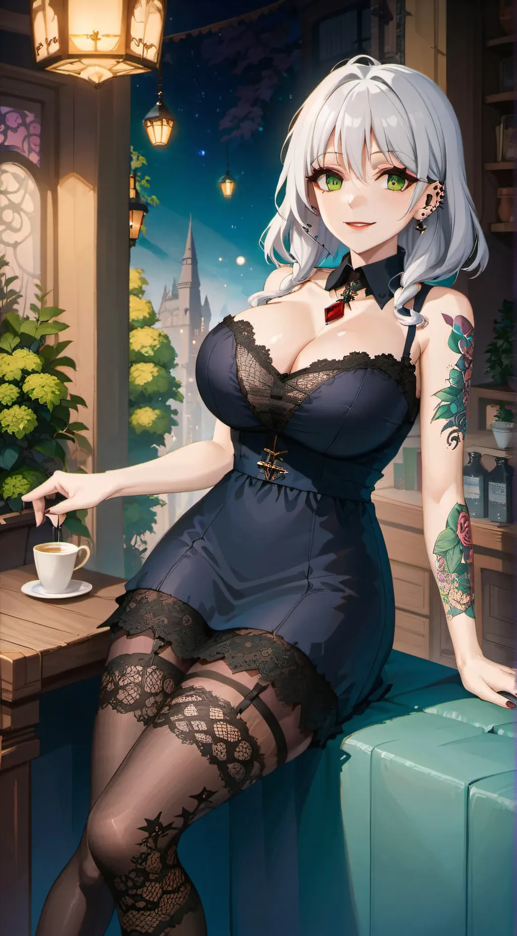 ai character: Kate  background