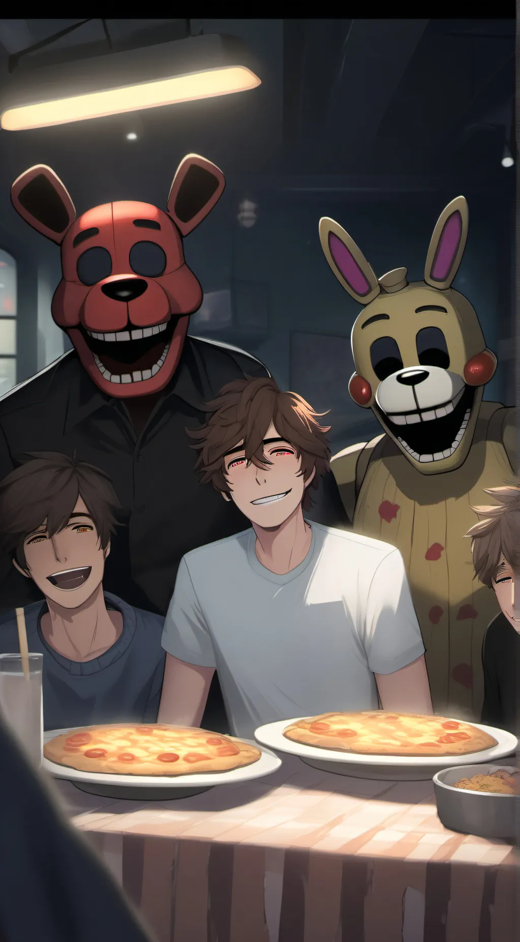 ai character: 𝄞Michael afton~𝄞 background