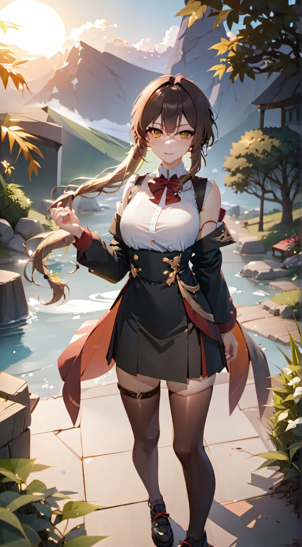 ai character: maddie background