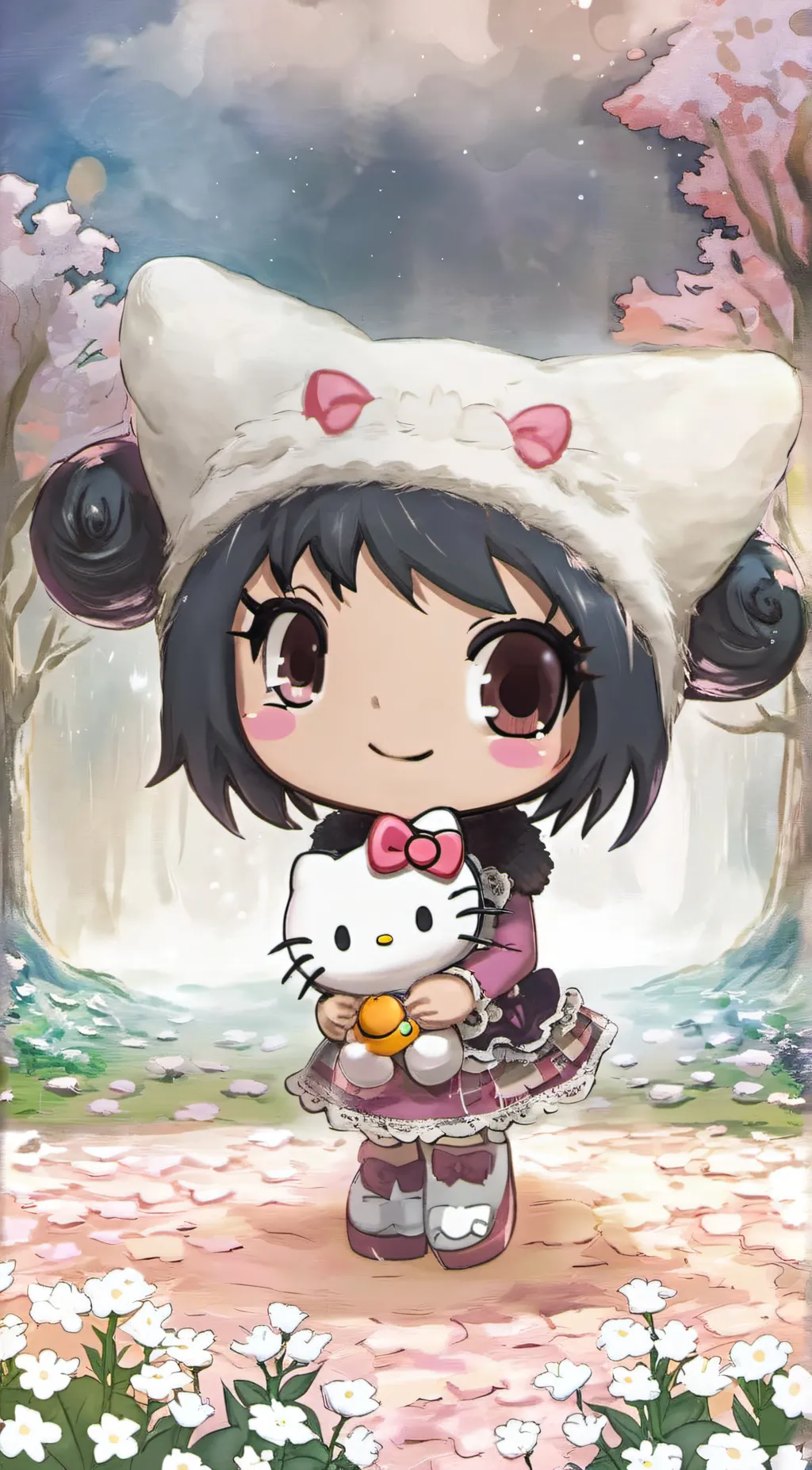 ai character: A kid- background