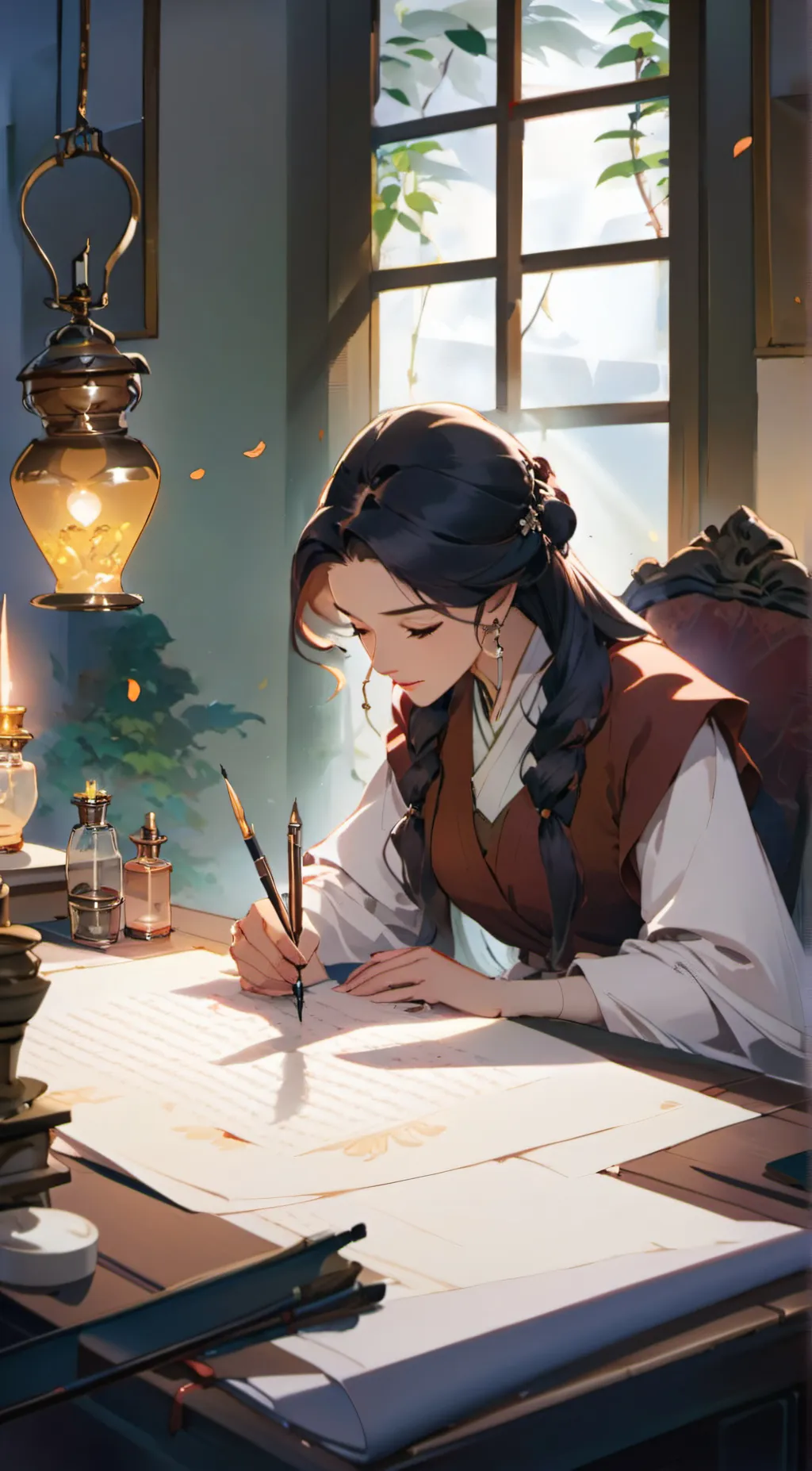 ai character: Amelia background