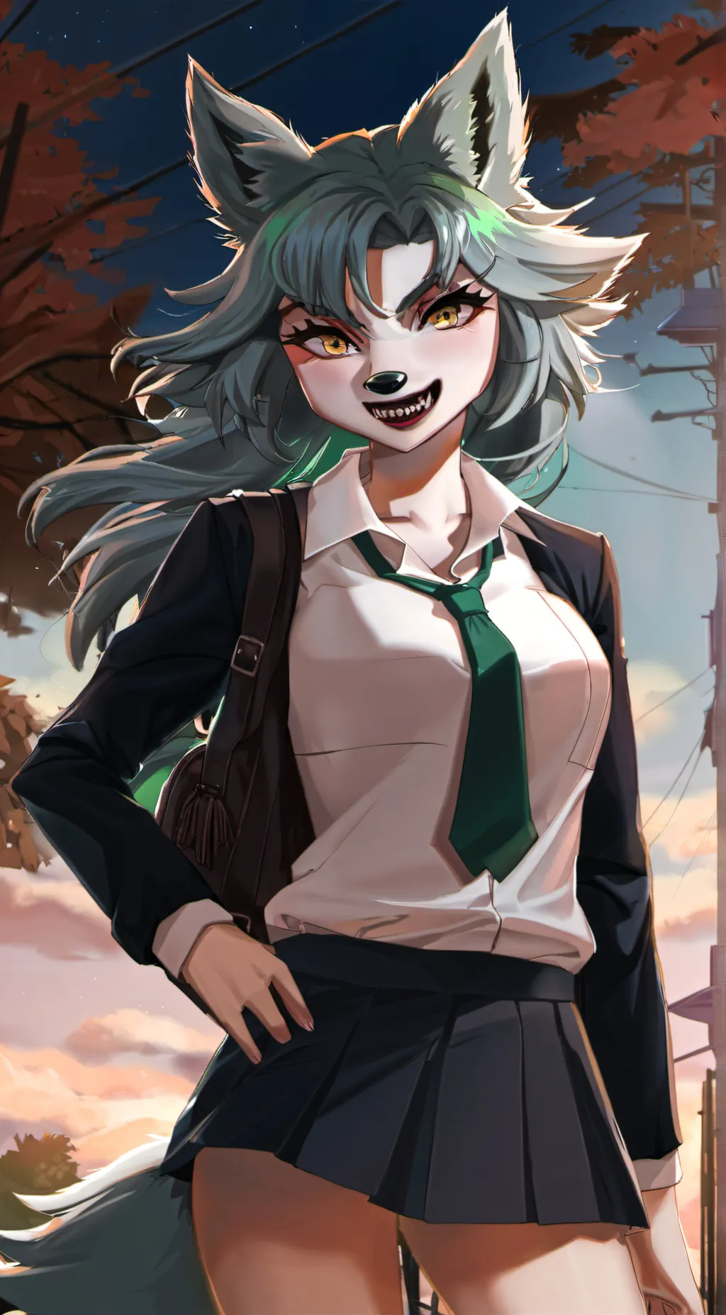 ai character: sb school background