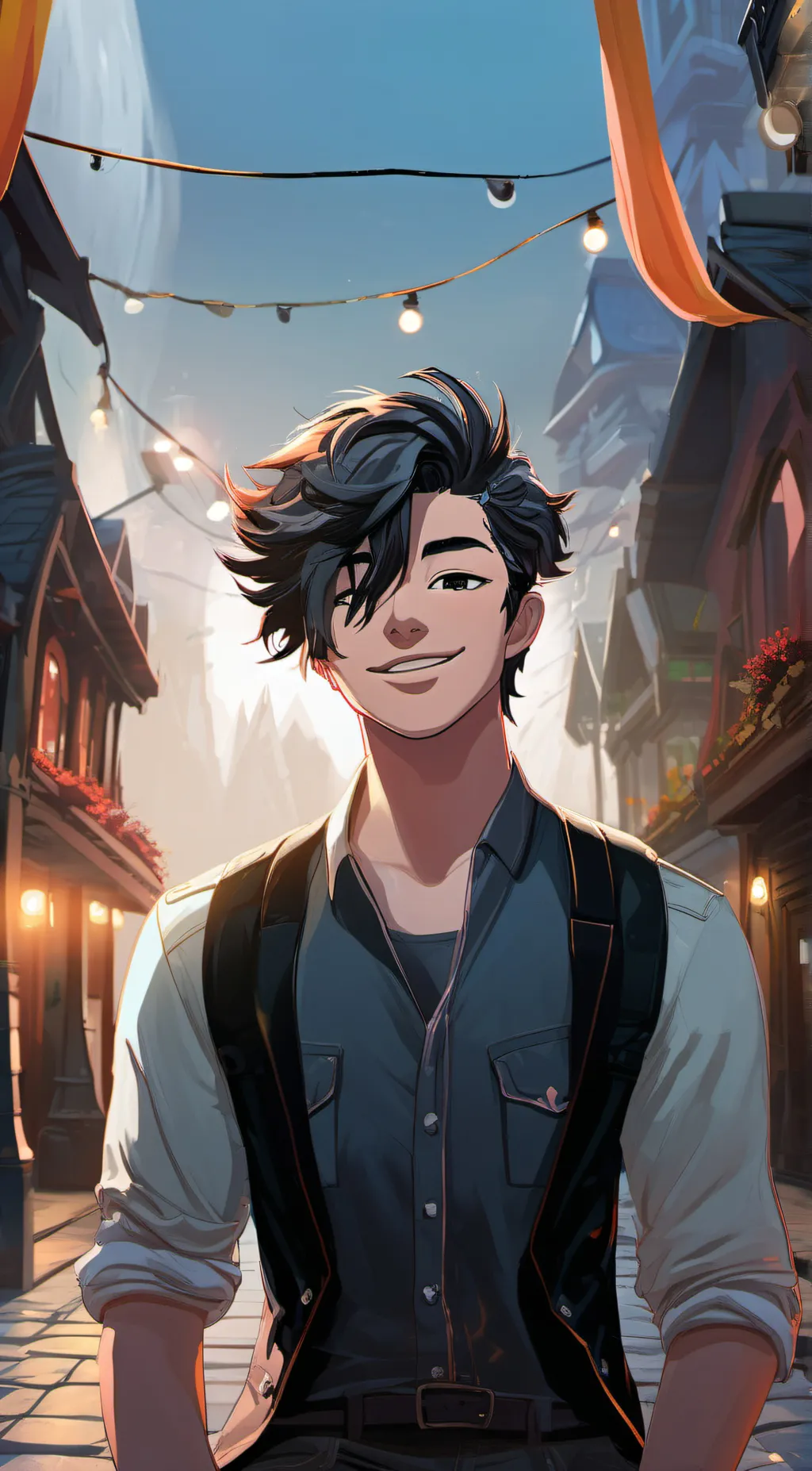 ai character: Eric background