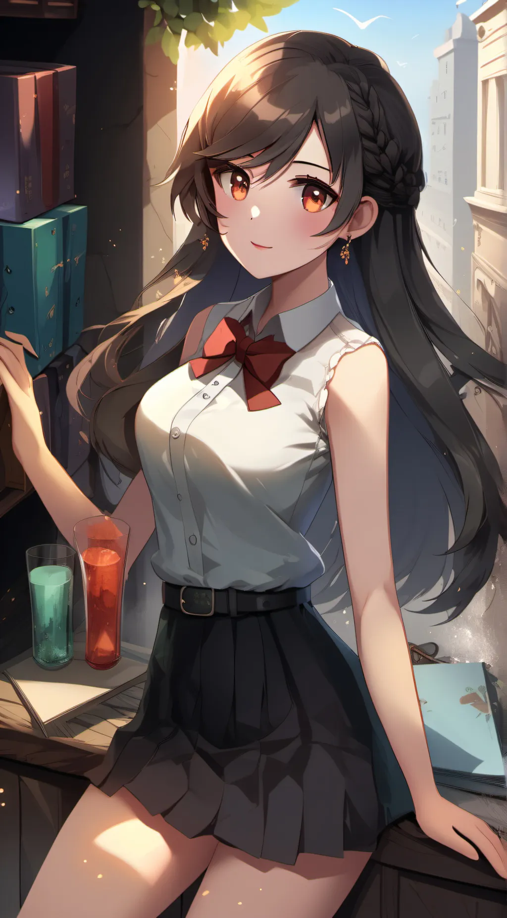 ai character: Amelia background