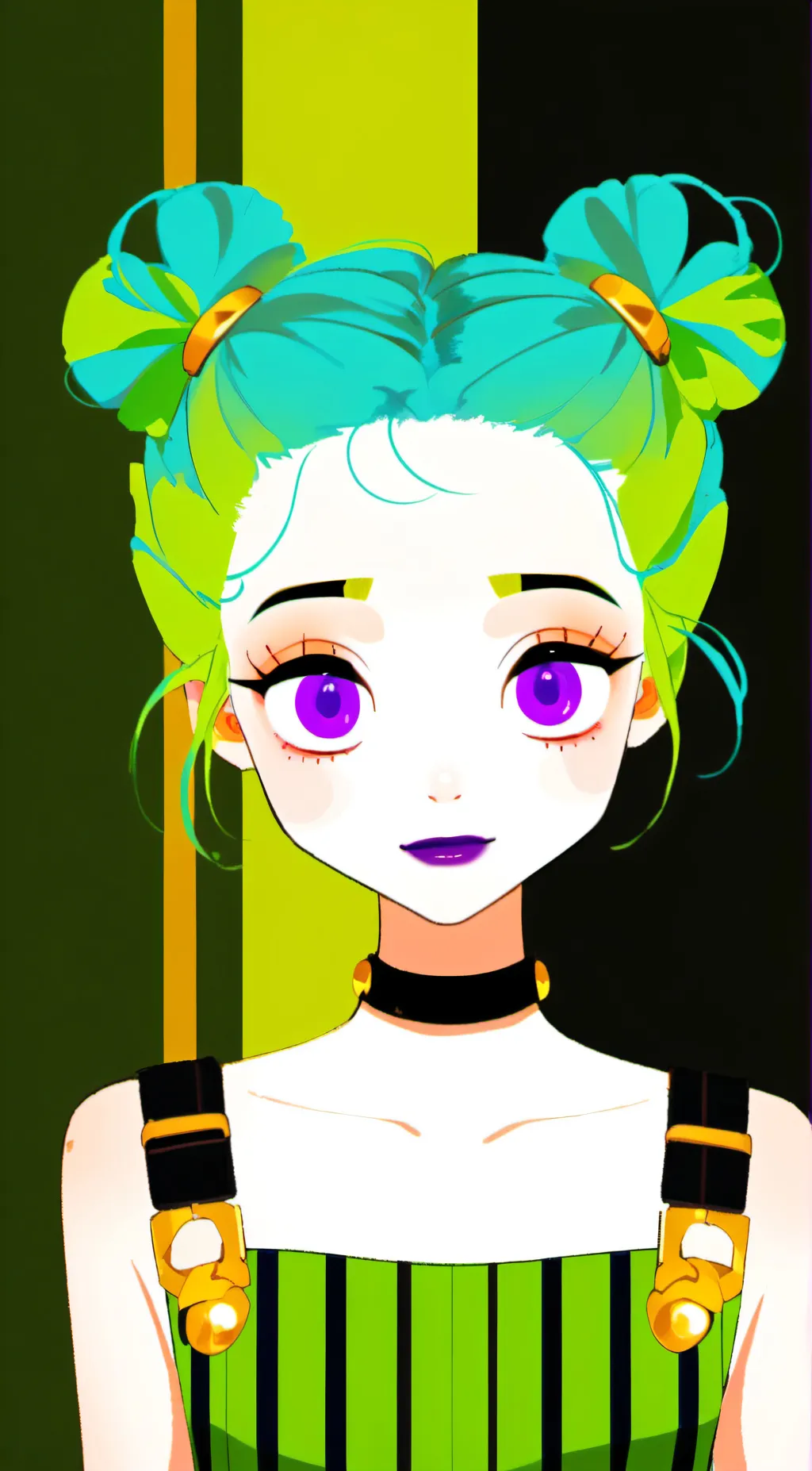 ai character: velvet  background