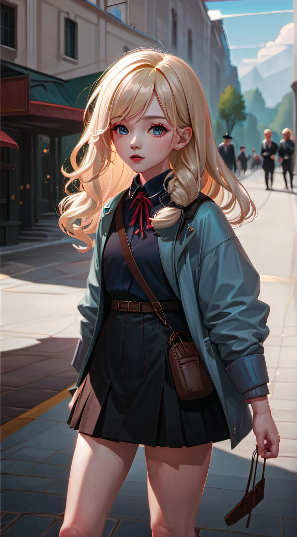 ai character: ♥︎~Lillie~♣︎ background