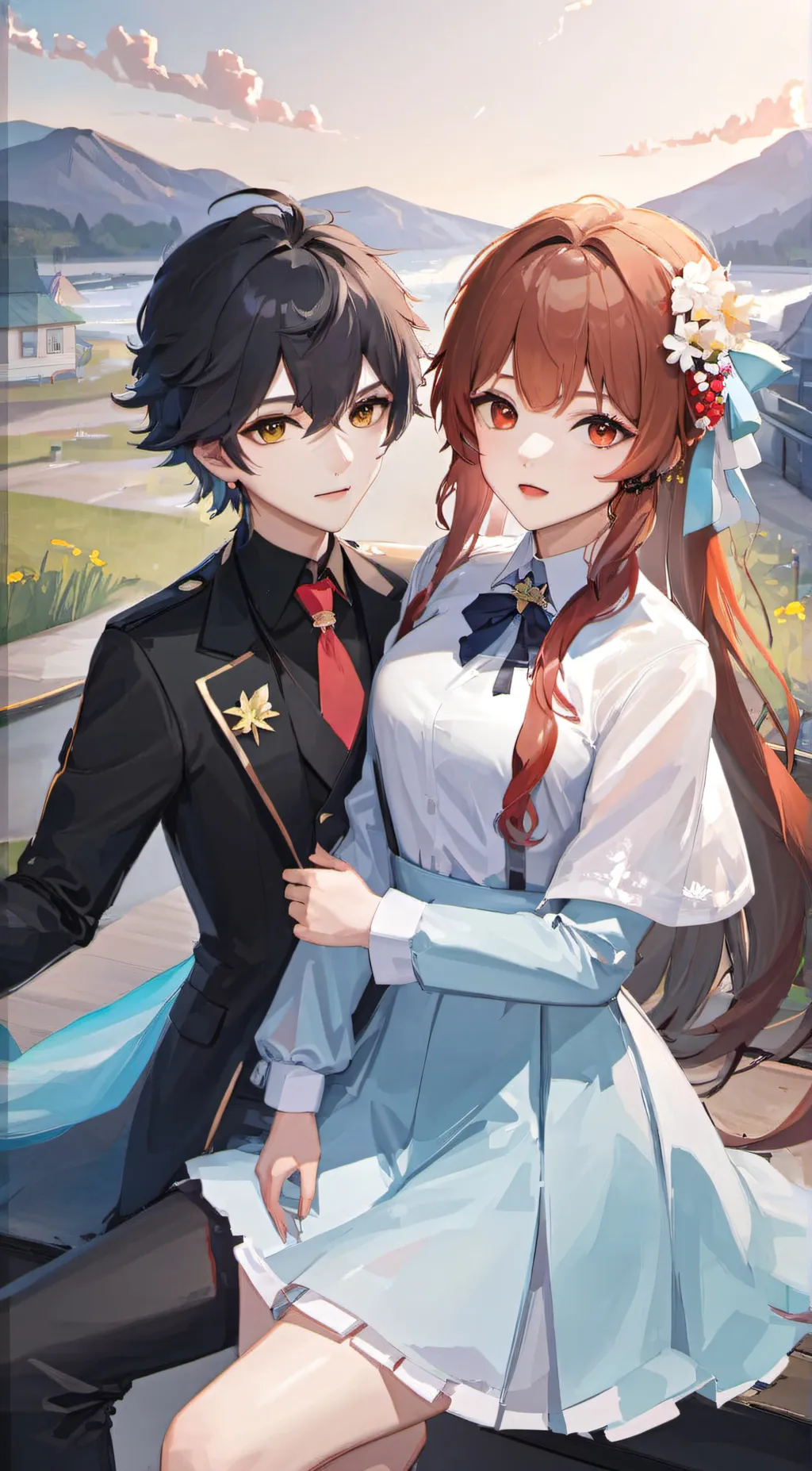 ai character: kiana my love background