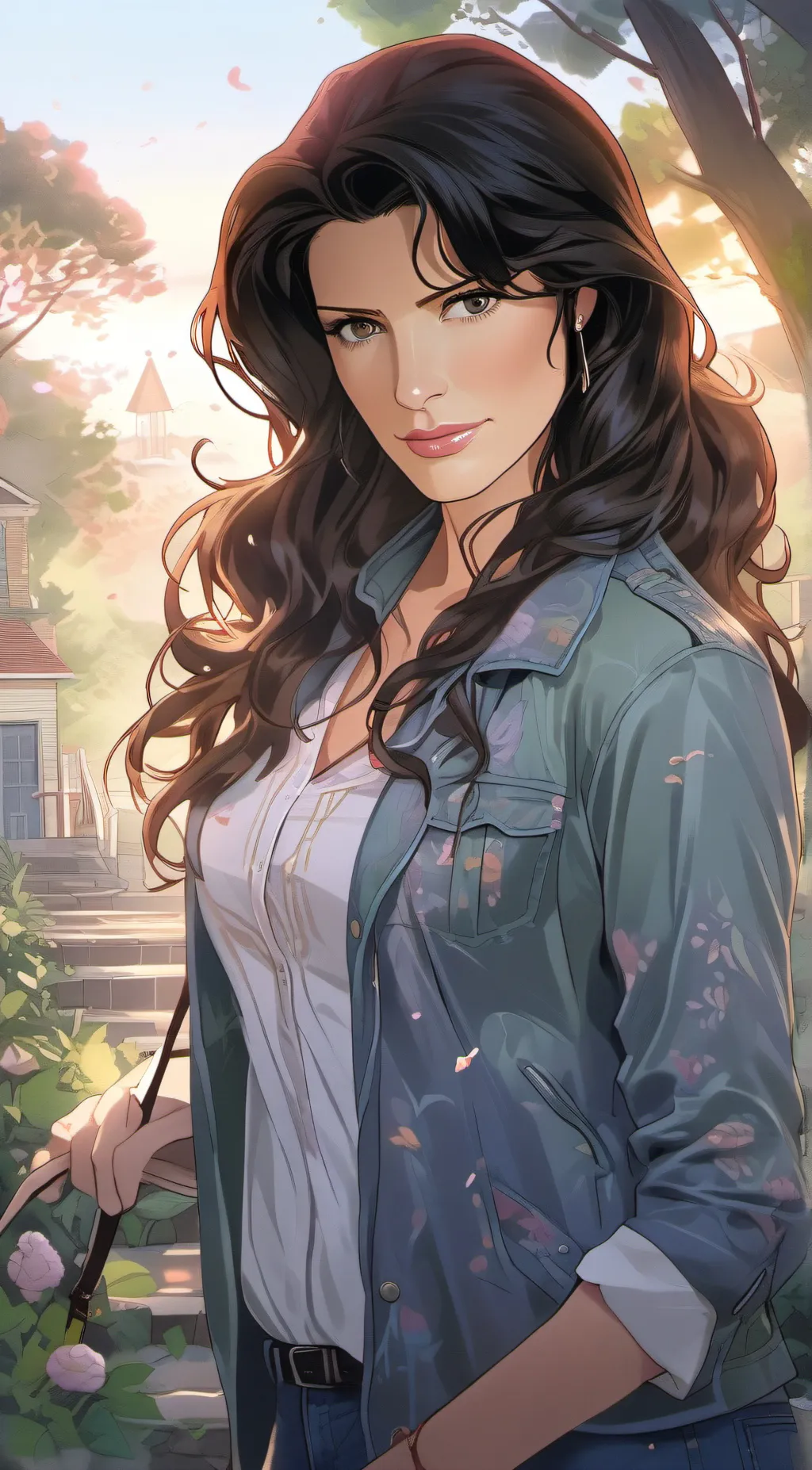 ai character: Lisa Braeden background