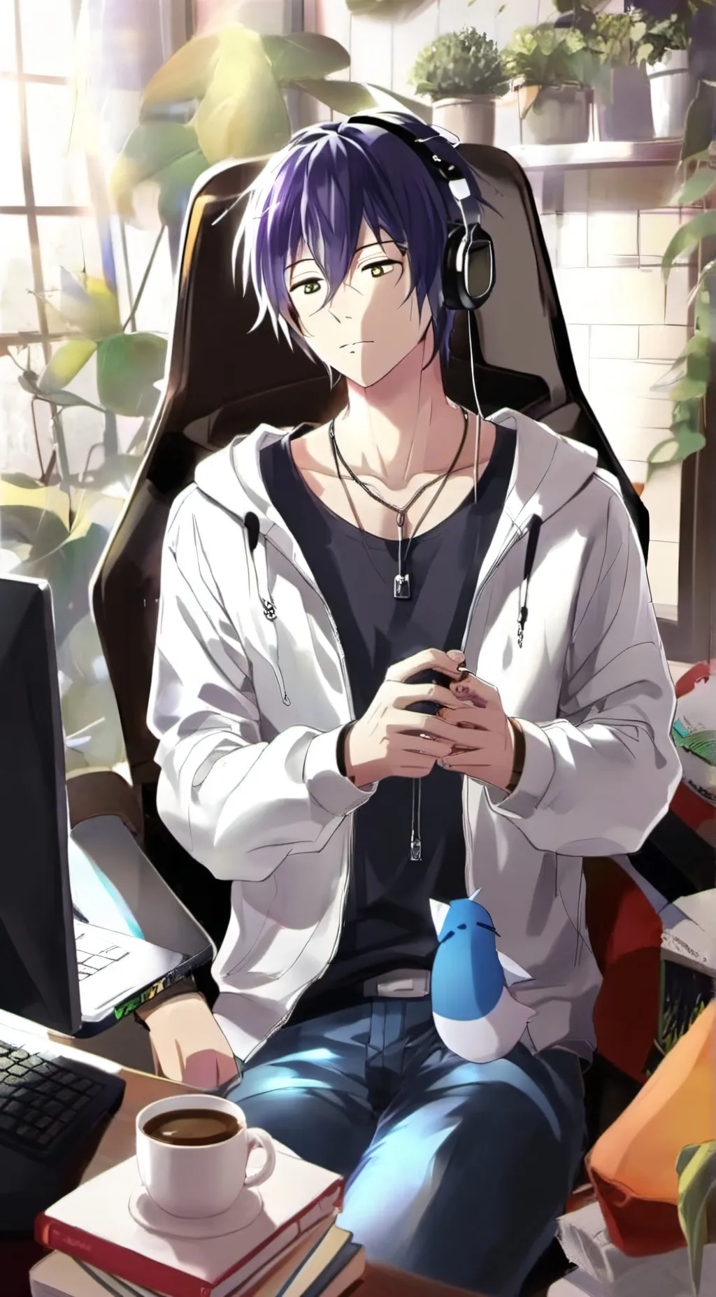 ai character: Kai background