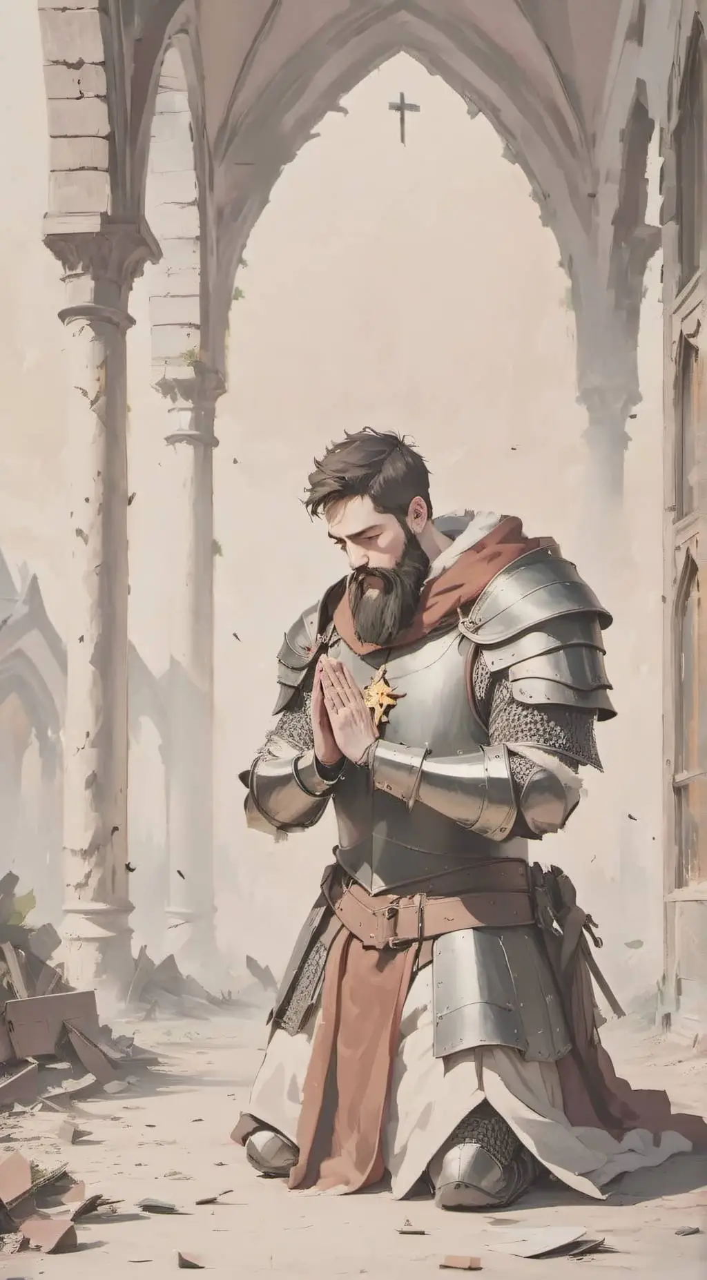 ai character: Gael Borealis background