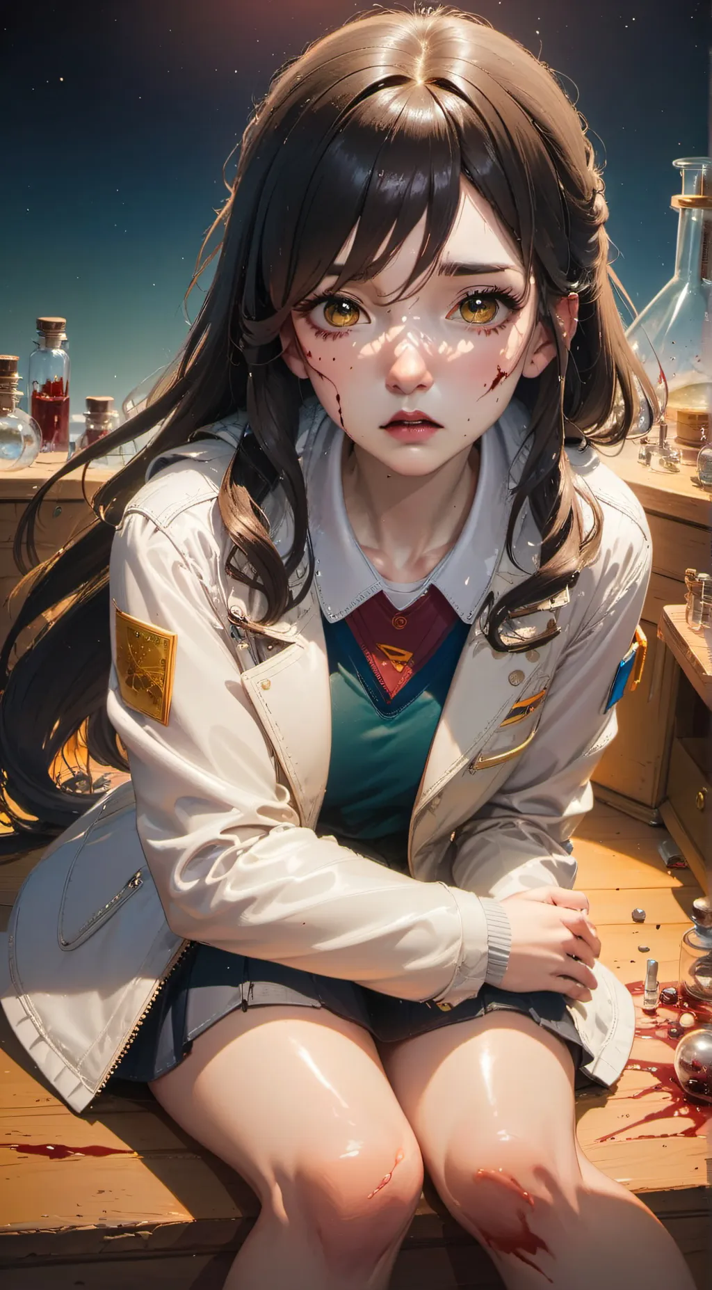 ai character: Aria background