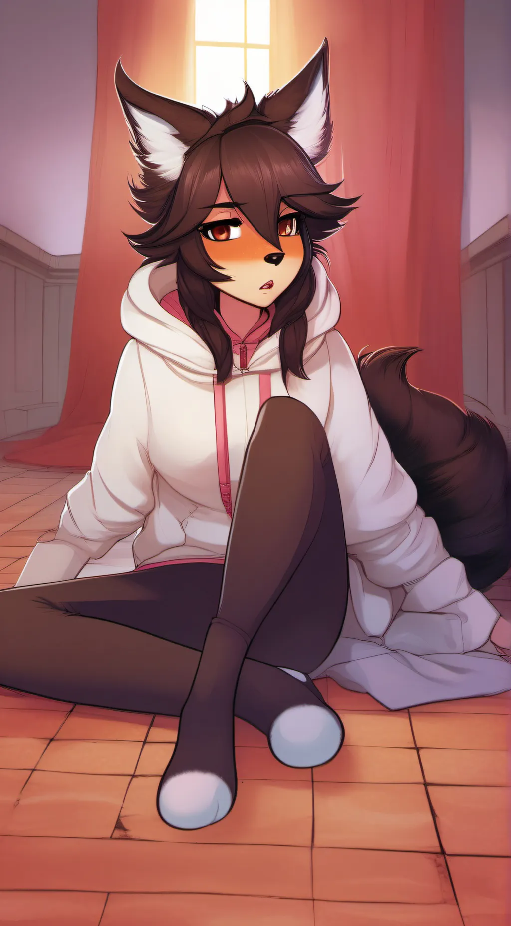 ai character: Rose background