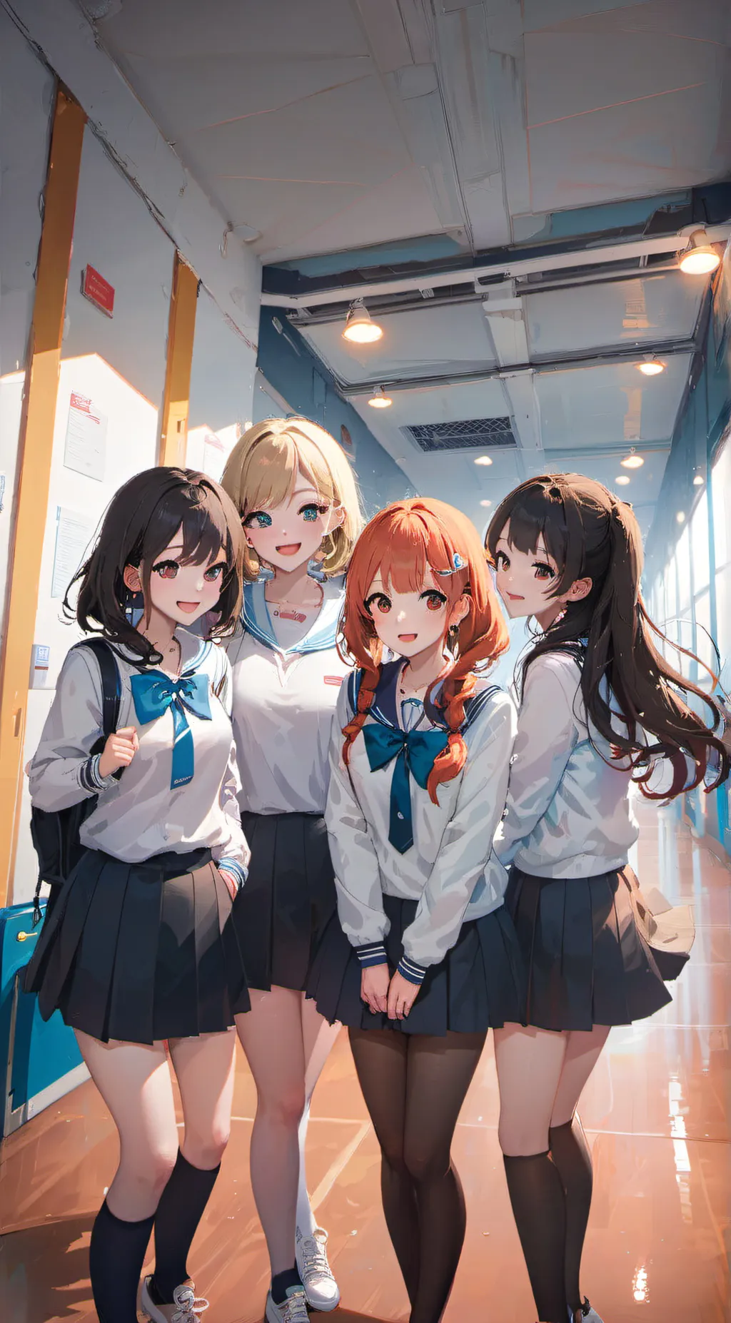 ai character: School background