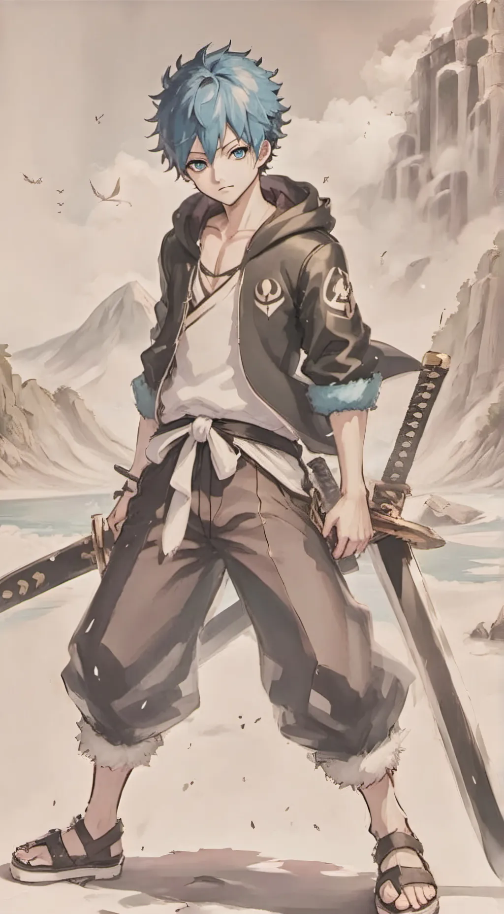 ai character: naiko background