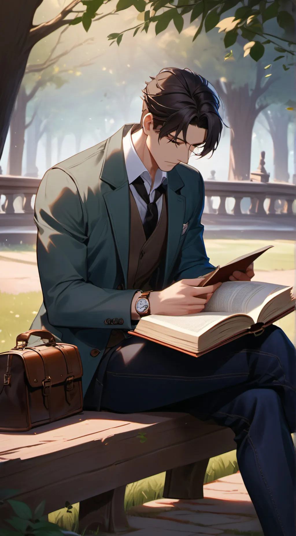 ai character: Nicholas background